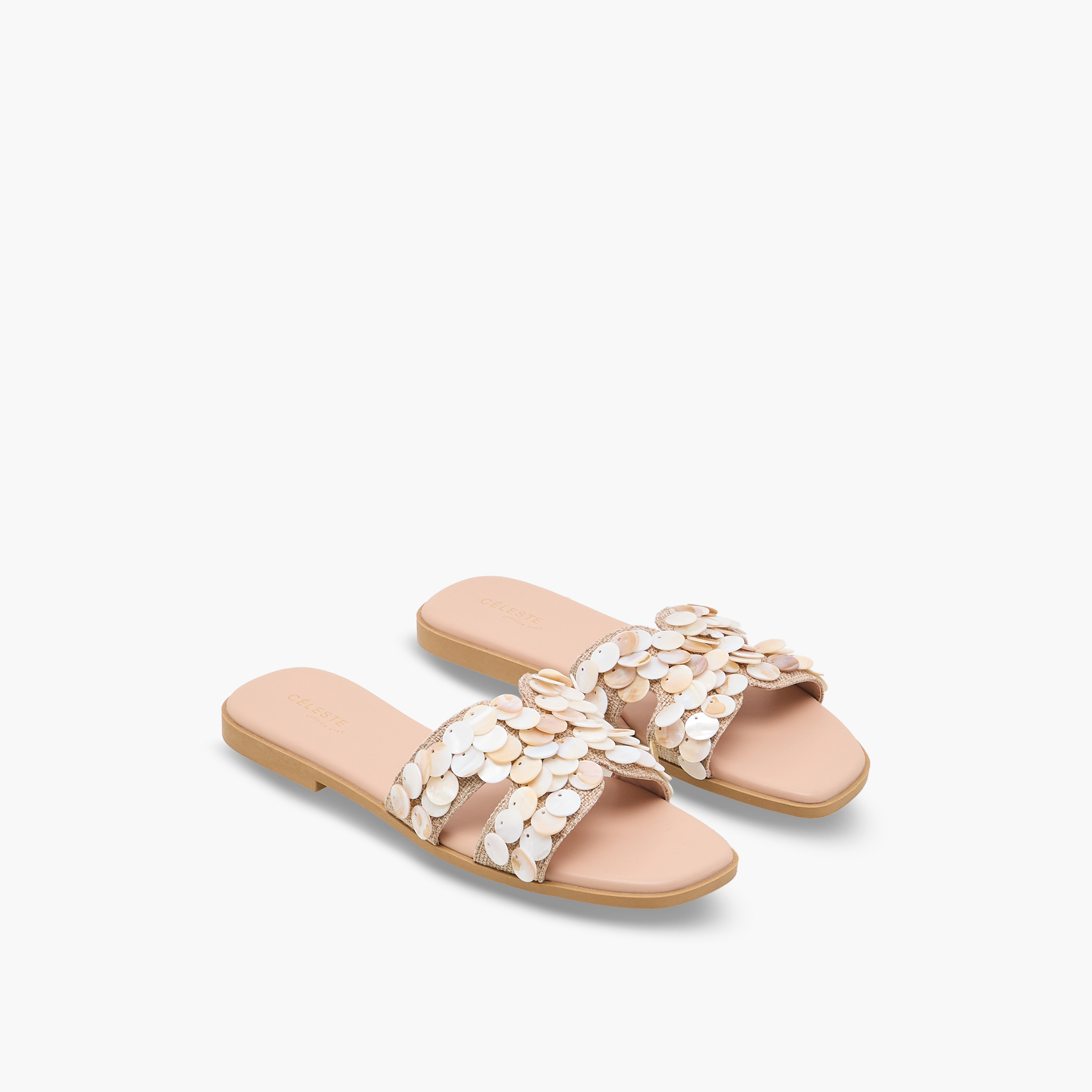 صندل سهل الارتداء مزين للنساء من سيليست-women-shoes-flats-sandals-image-1