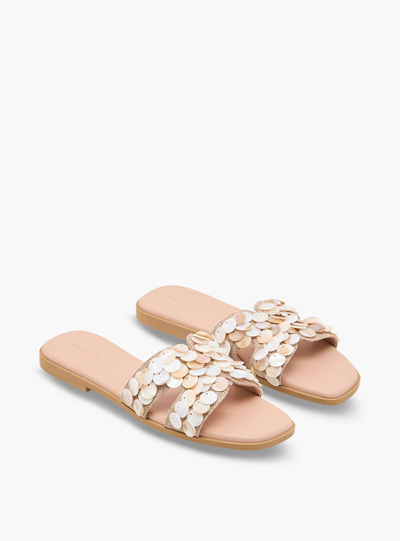 صندل سهل الارتداء مزين للنساء من سيليست-women-shoes-flats-sandals-image-1