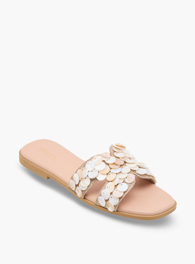 صندل سهل الارتداء مزين للنساء من سيليست-women-shoes-flats-sandals-image-2