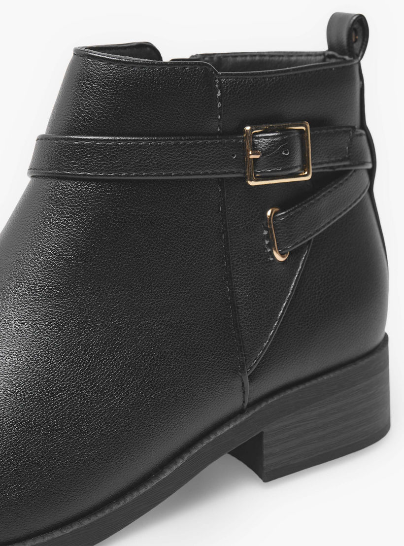 بوت بطول الكاحل بسحاب إغلاق للنساء من فلورا بيلا-women-shoes-boots-image-7