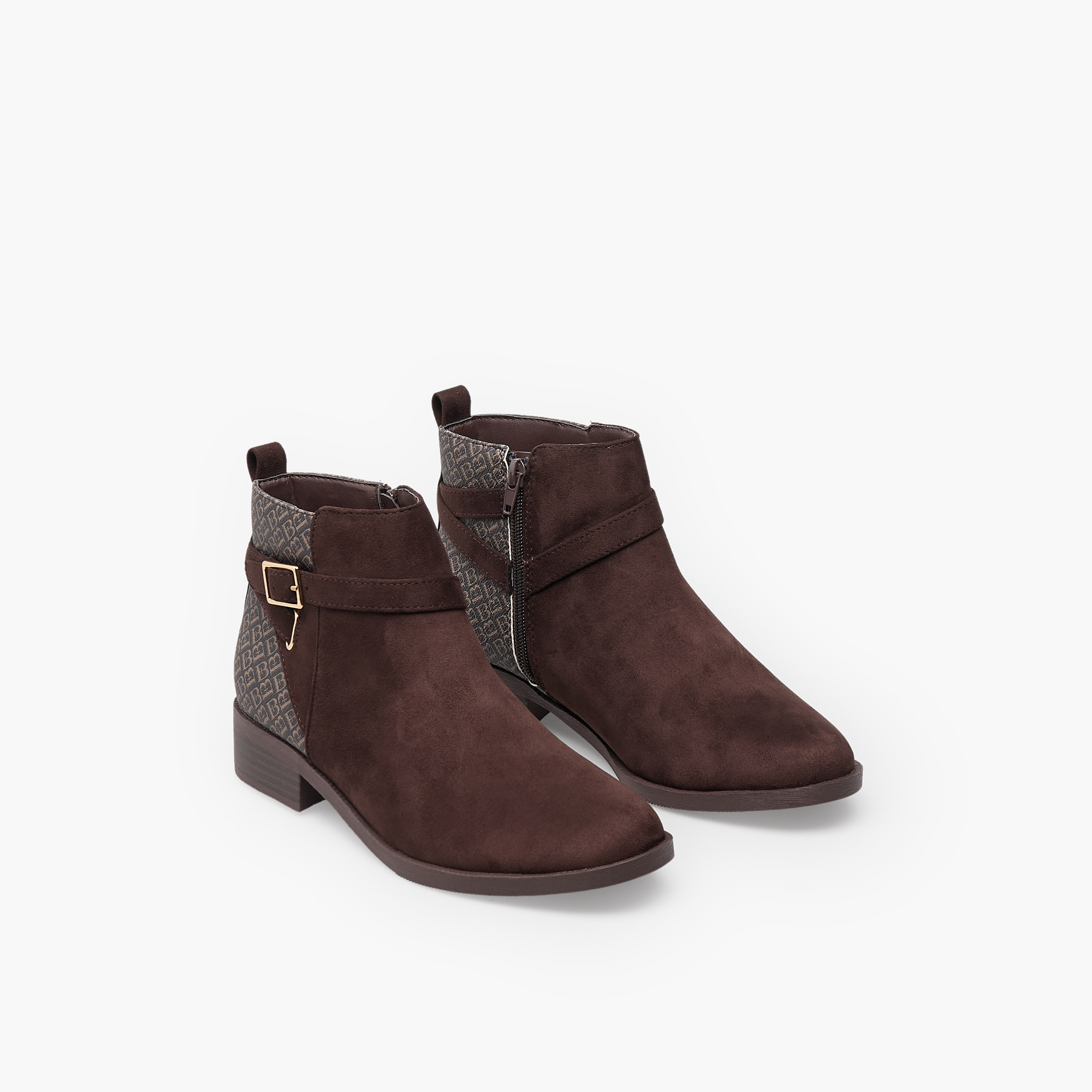 Flora Bella Women Zip Closure Ankle Boots-women-shoes-boots-image-1