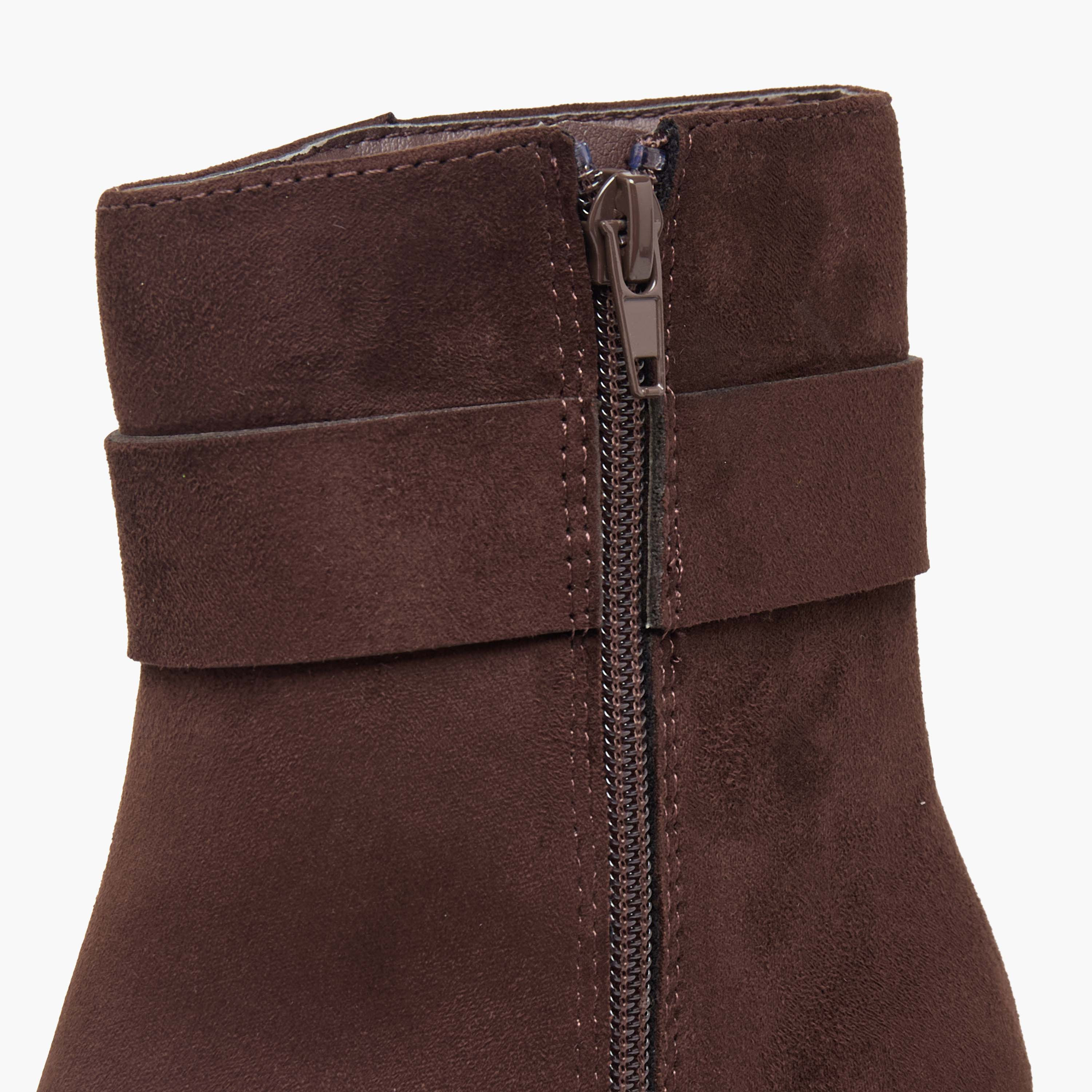 Celeste Women Suede Ankle Boots-women-shoes-boots-image-5