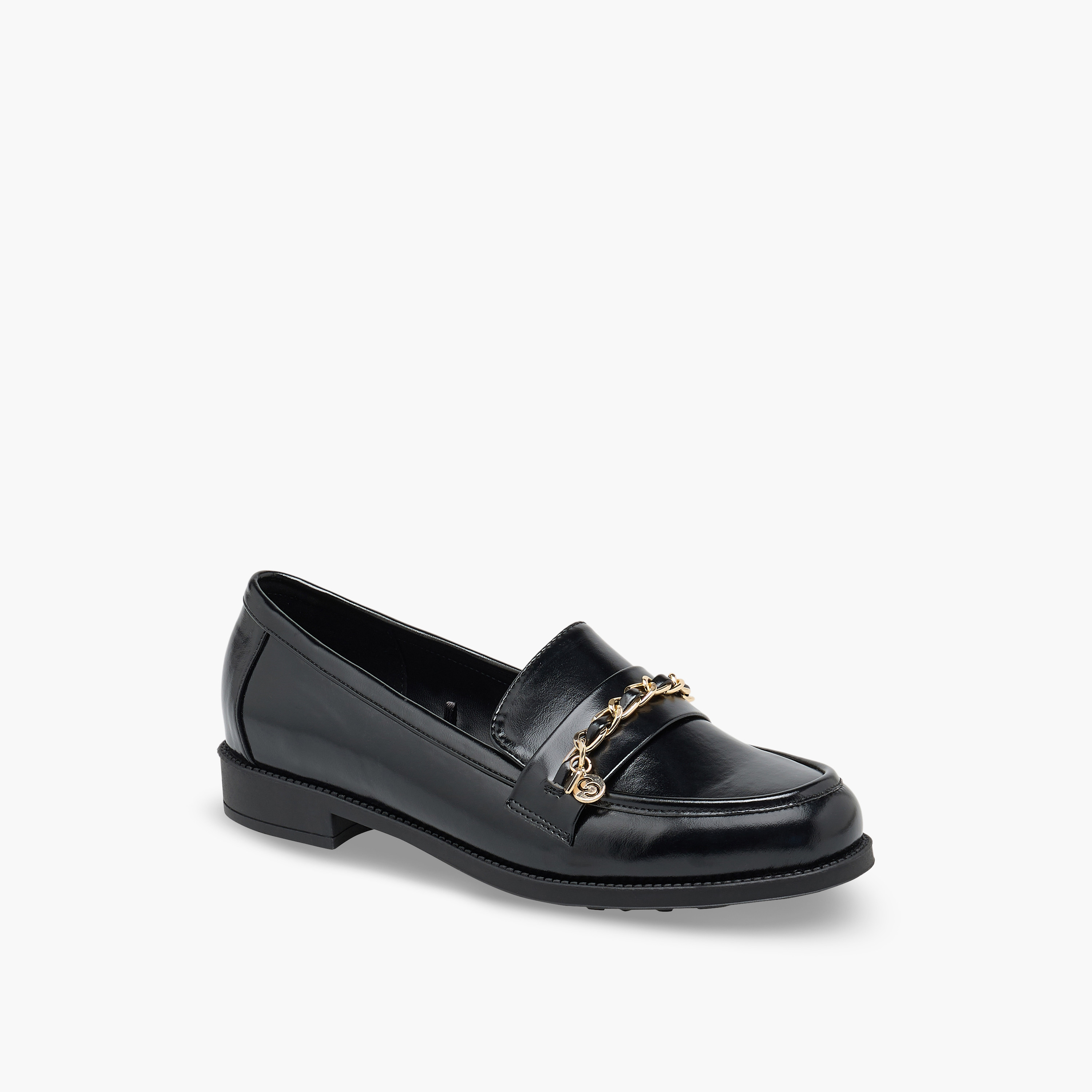 حذاء سهل الارتداء بزينة معدنية للنساء من سيليست-women-shoes-flats-loafers-image-2