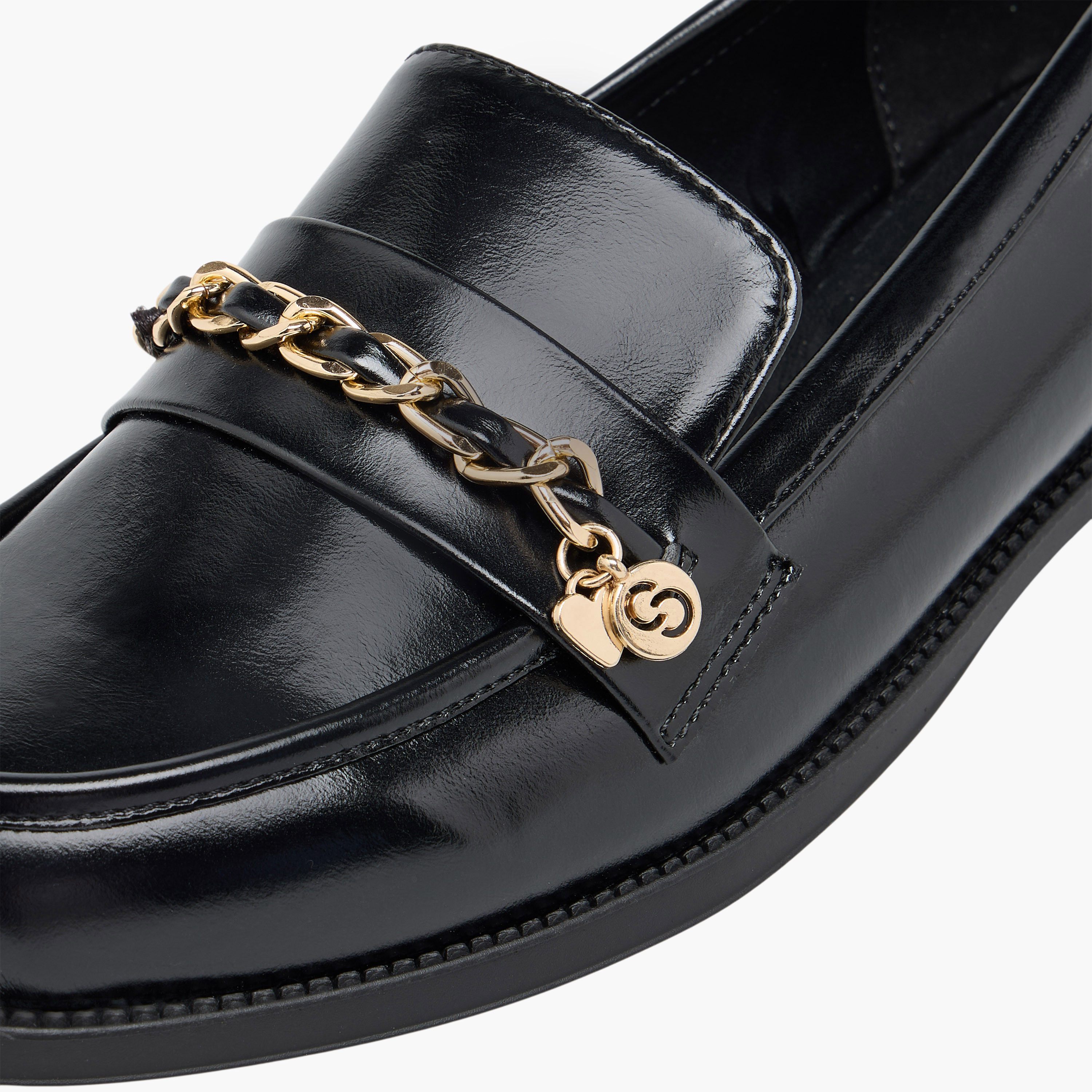 حذاء سهل الارتداء بزينة معدنية للنساء من سيليست-women-shoes-flats-loafers-image-7