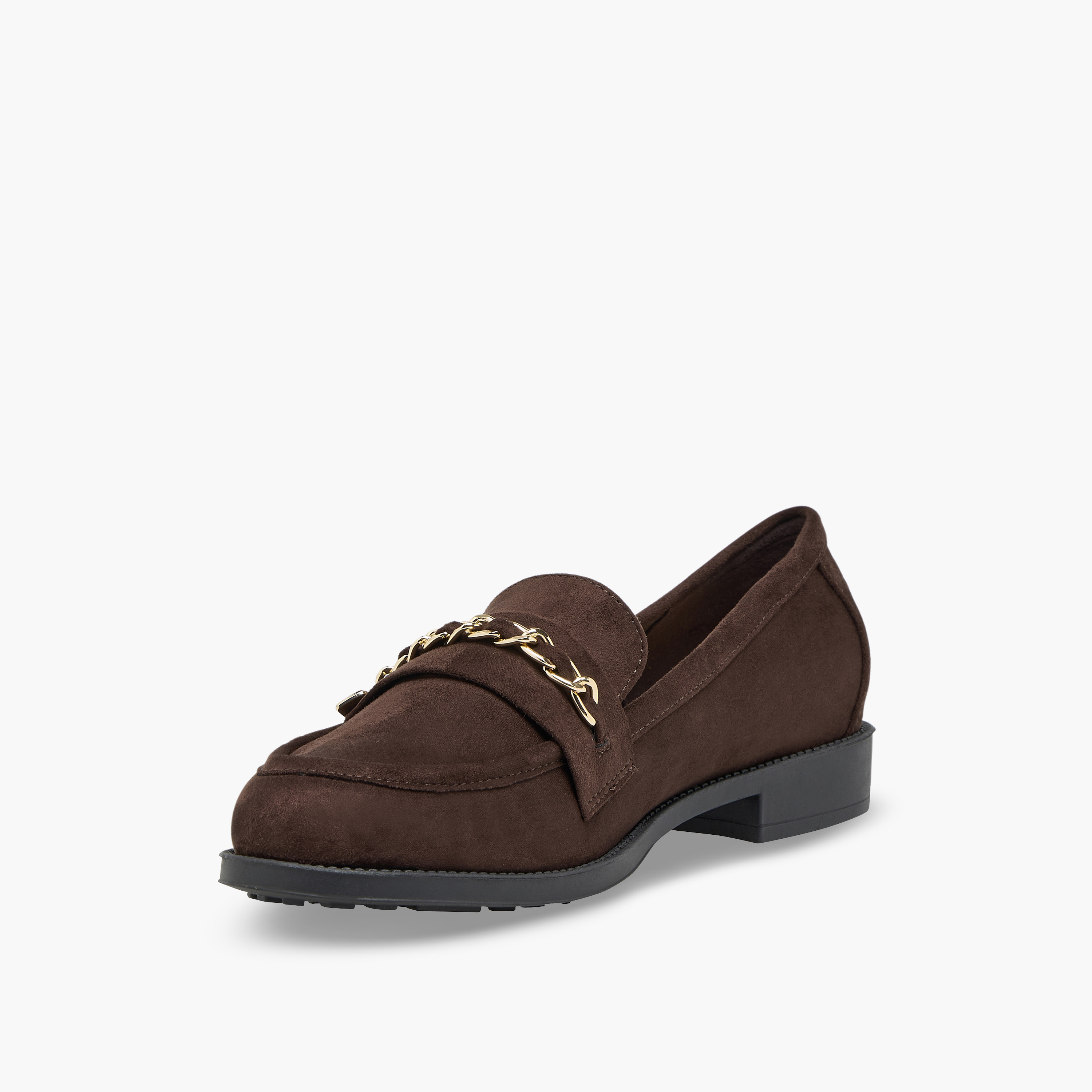 حذاء سهل الارتداء بزينة معدنية للنساء من سيليست-women-shoes-flats-loafers-image-4
