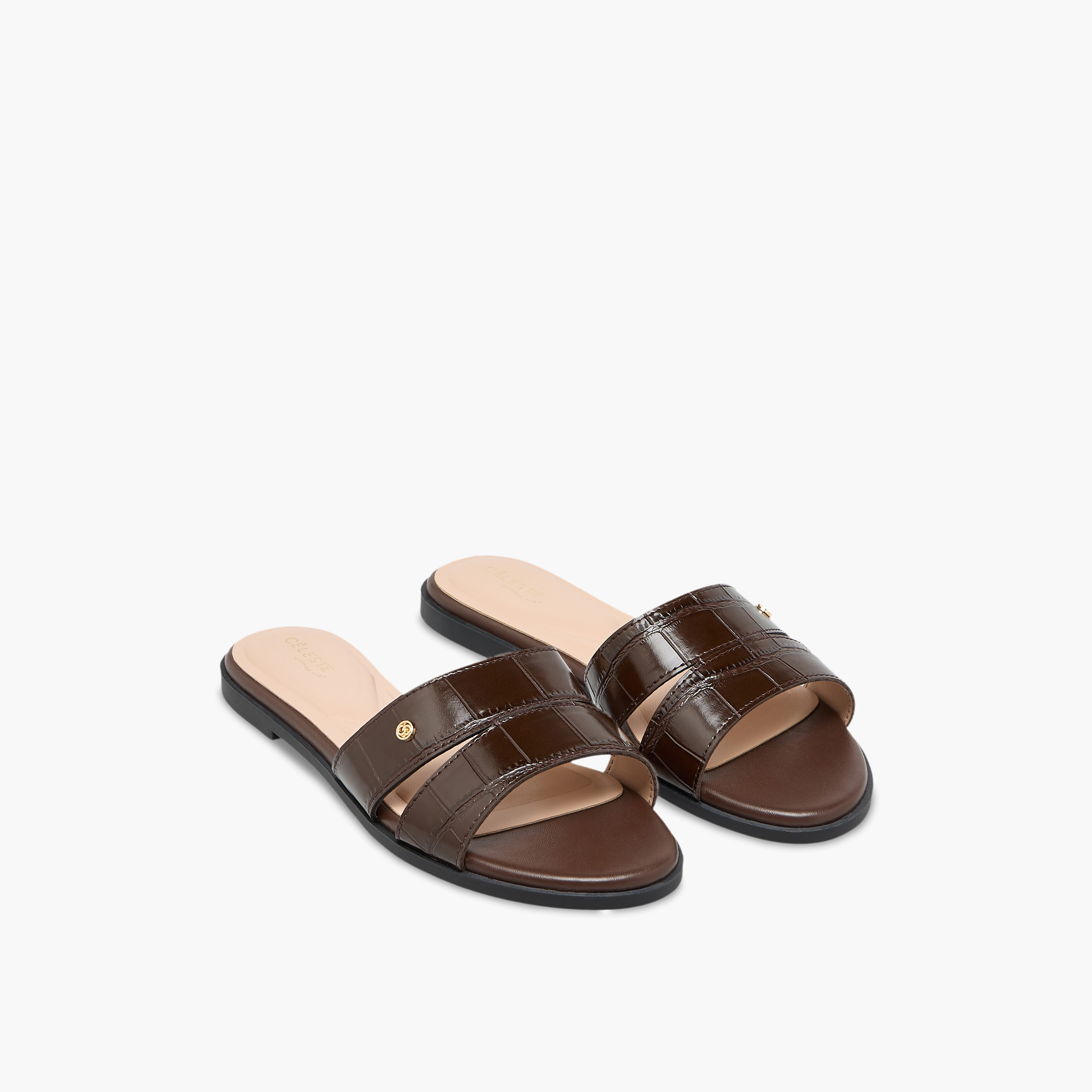 صندل سهل الارتداء بارز الملمس للنساء من سيليست-women-shoes-flats-sandals-image-1