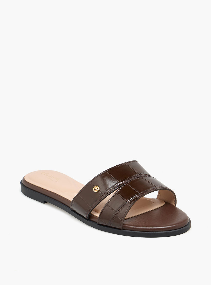 صندل سهل الارتداء بارز الملمس للنساء من سيليست-women-shoes-flats-sandals-image-2