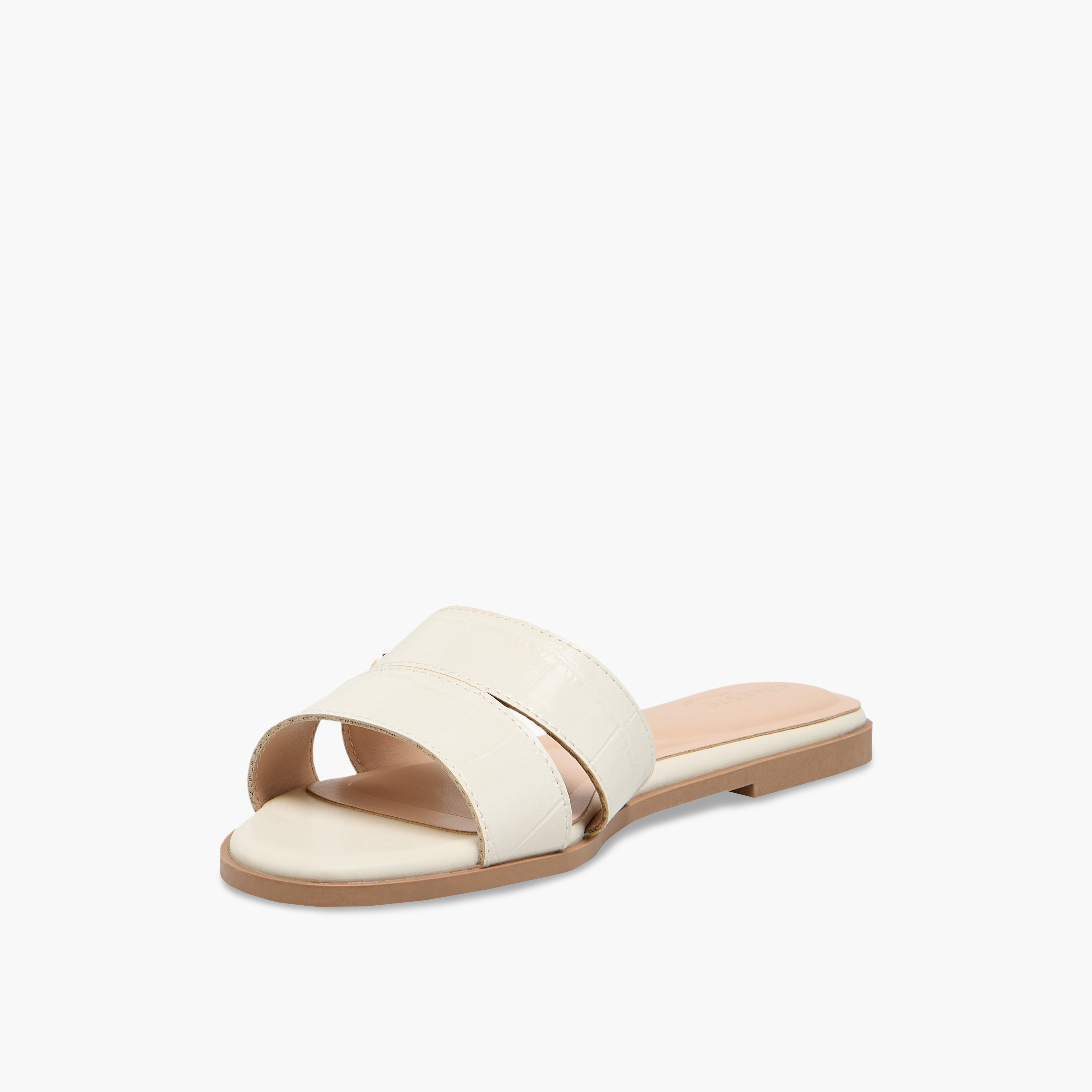 صندل سهل الارتداء بارز الملمس للنساء من سيليست-women-shoes-flats-sandals-image-4