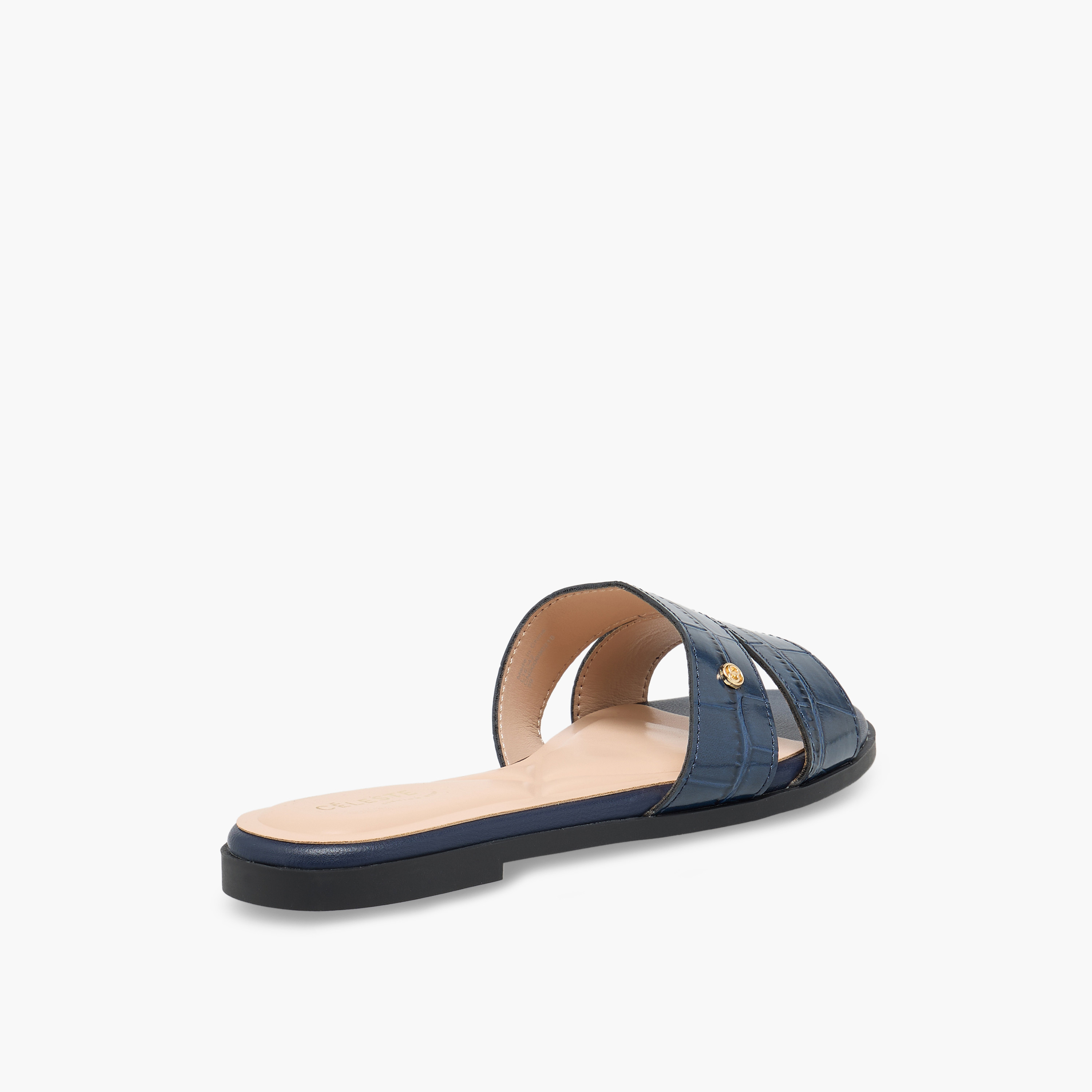 Celeste Women Textured Slip-On Sandals-women-shoes-flats-sandals-image-6