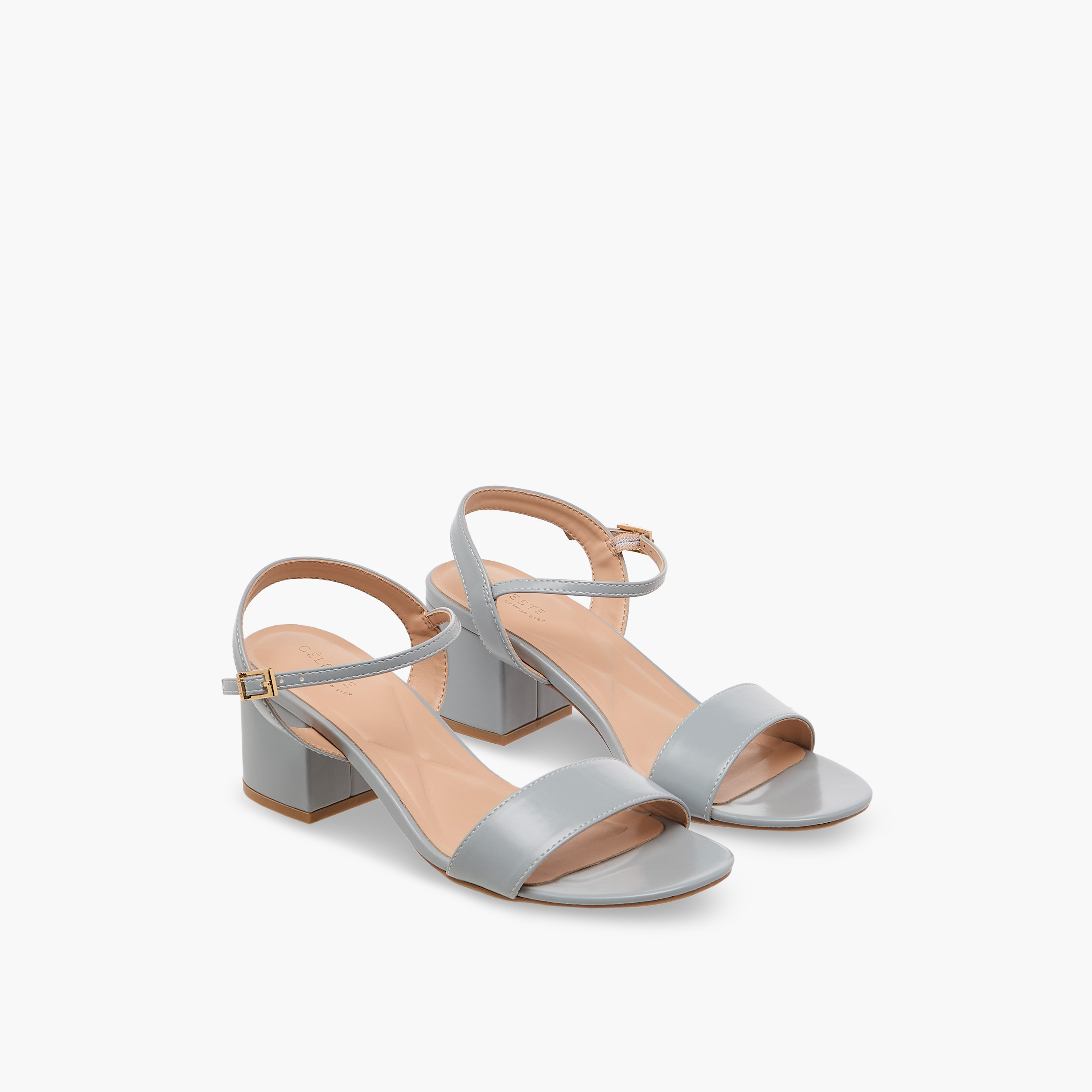 صندل بحزام كاحل وكعب سميك للنساء من سيليست-women-shoes-sandals-heeled-image-1