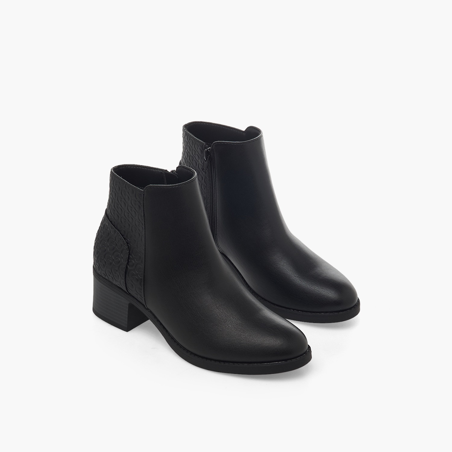 بوت كاحل بكعب سميك للنساء من سيليست-women-shoes-boots-image-1