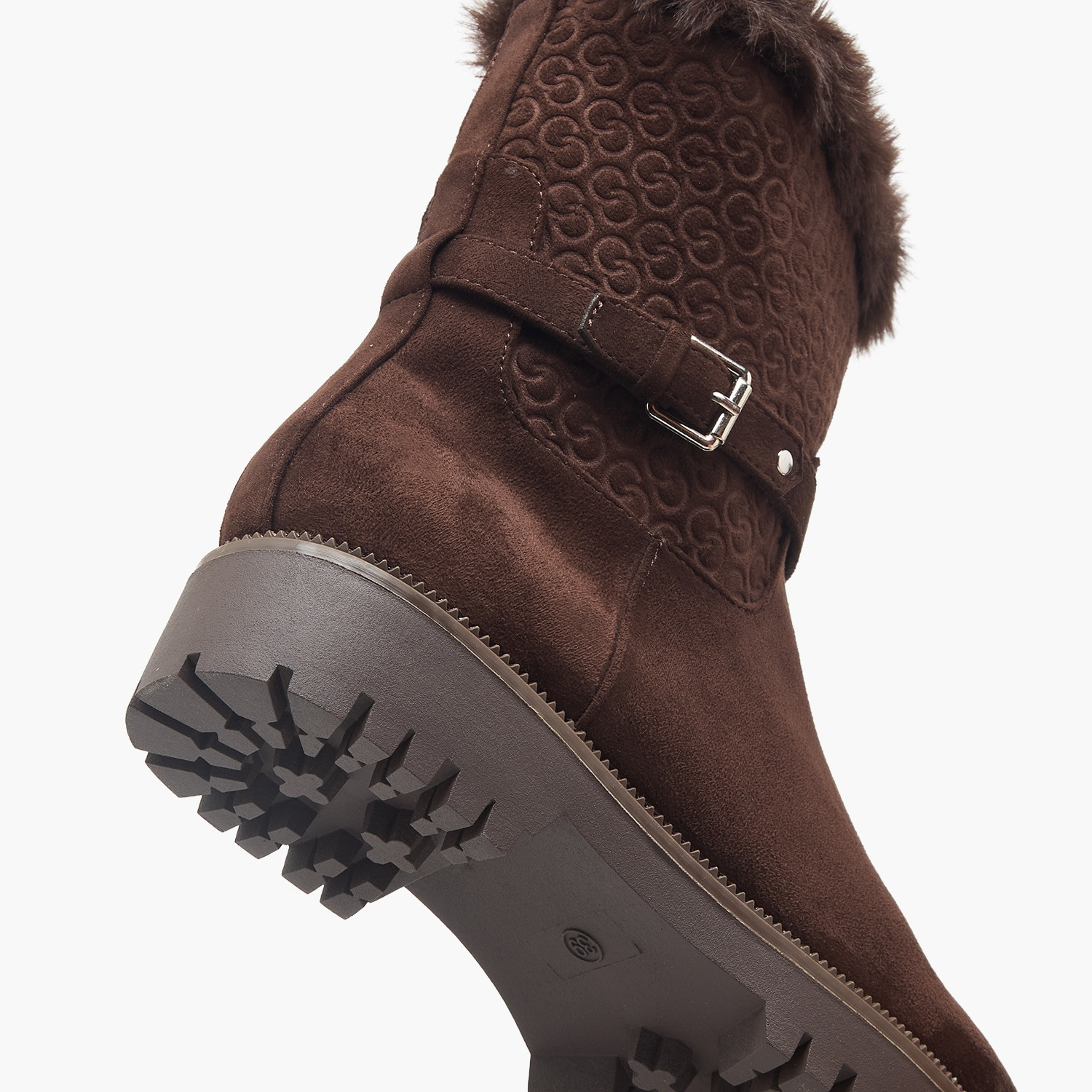 Celeste Women Suede Faux Fur Ankle Boots-women-shoes-boots-image-6