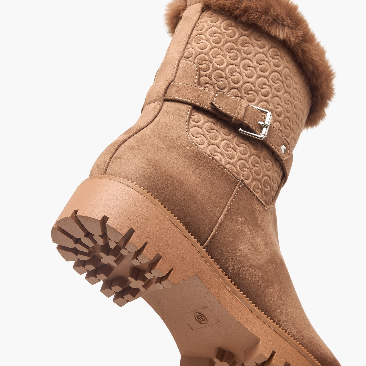 بوت للكاحل شمواه وفرو صناعي للنساء من سيليست-women-shoes-boots-image-6