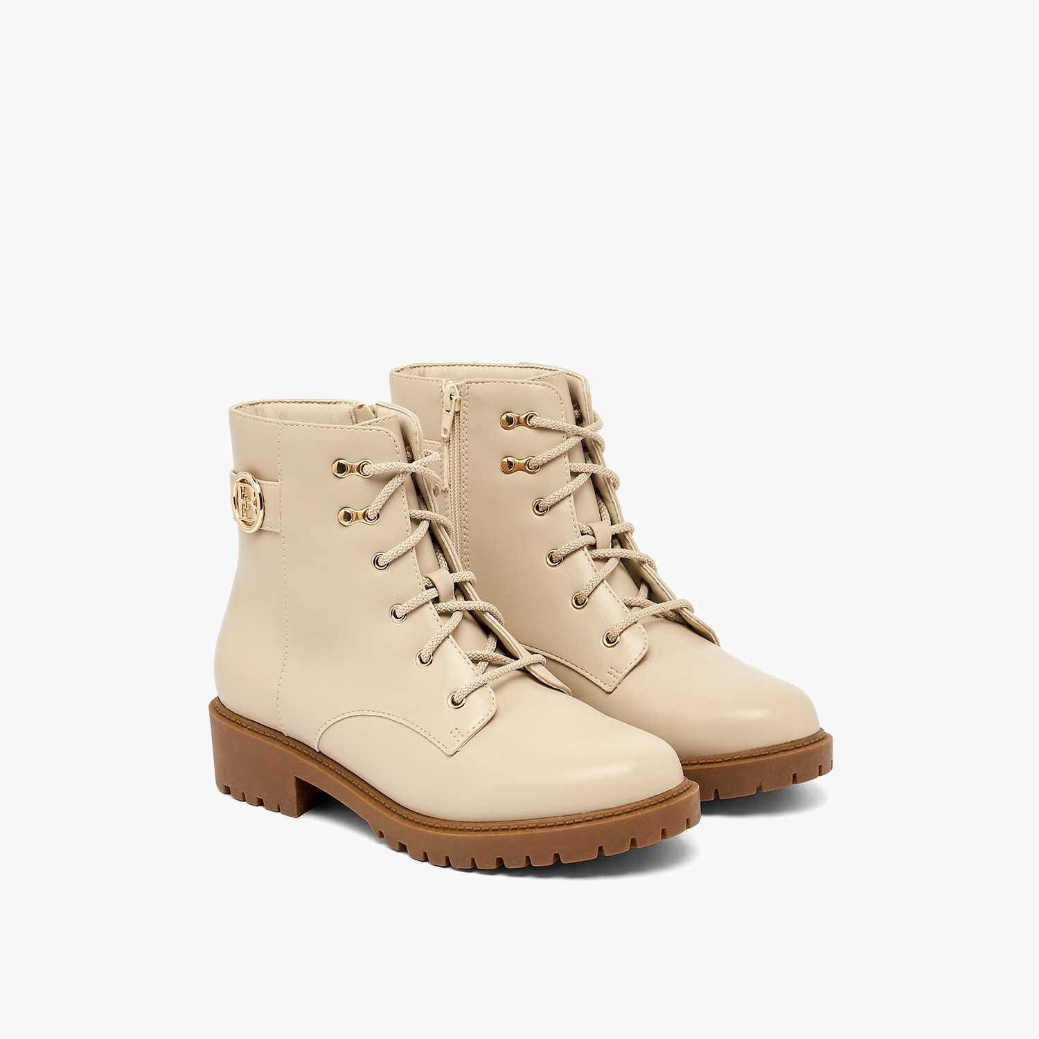 Flora Bella by Shoexpress Women Lace-Up Ankle Boots-women-shoes-boots-image-1