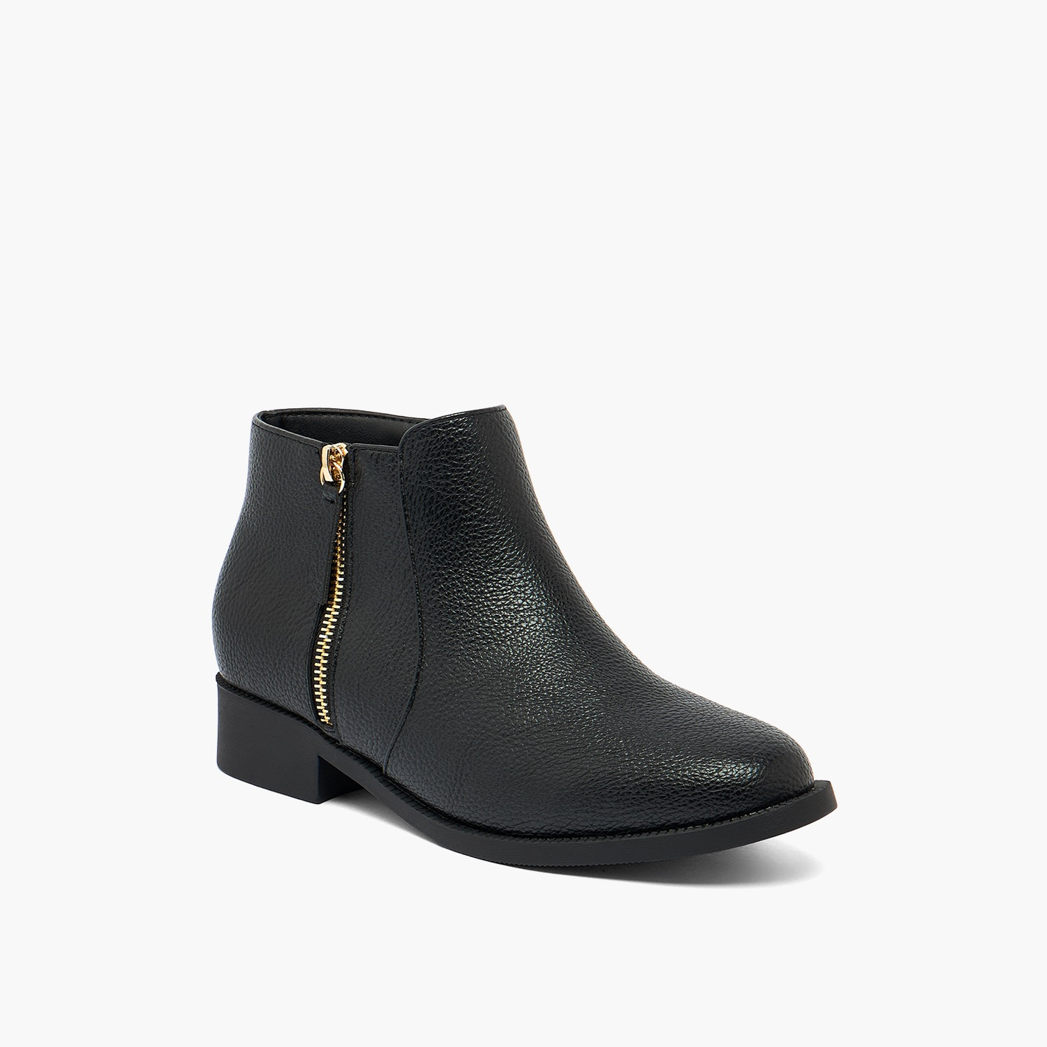 بوت بارز الملمس بطول الكاحل للنساء من فلورا بيلا من شو إكسبريس-women-shoes-boots-image-2