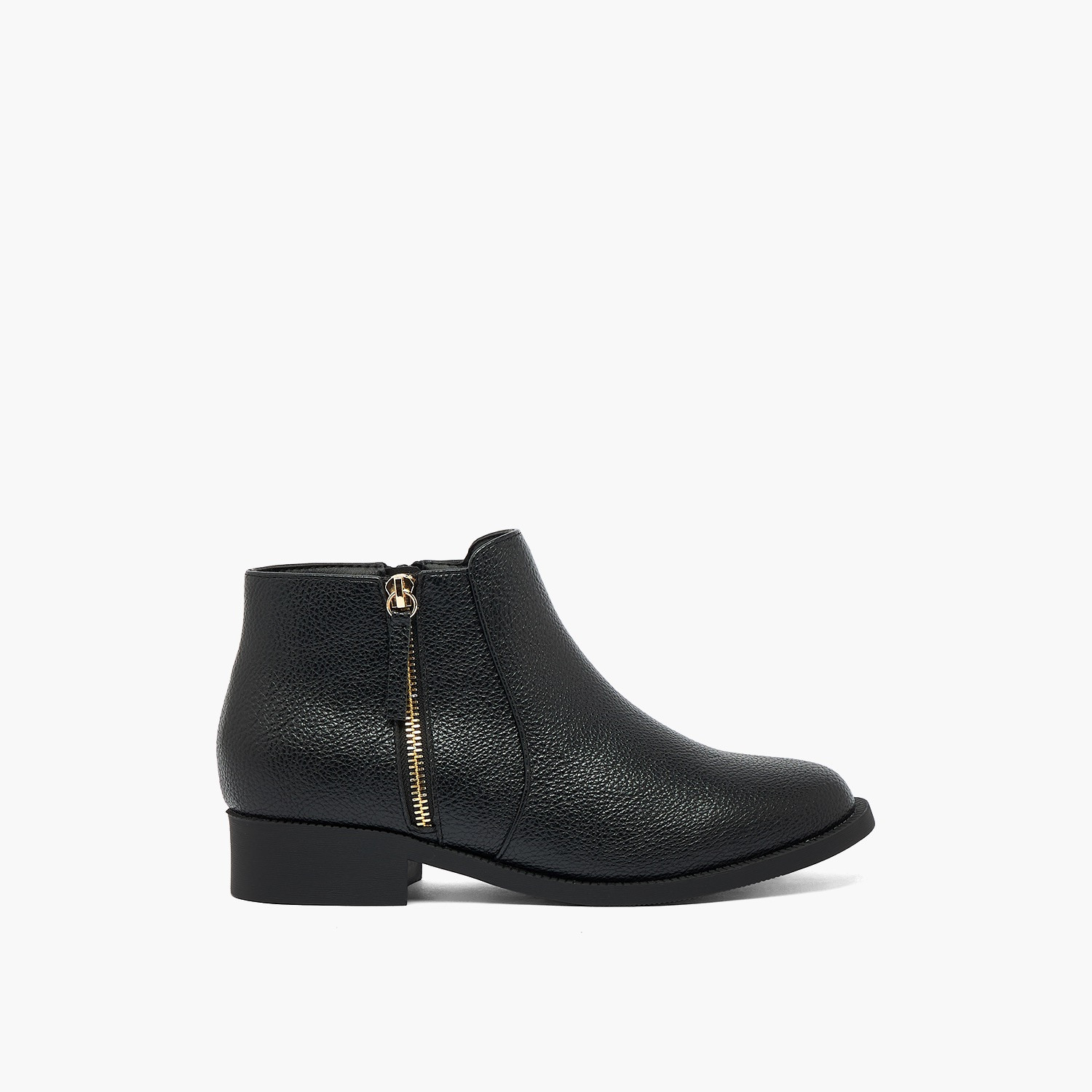 بوت بارز الملمس بطول الكاحل للنساء من فلورا بيلا من شو إكسبريس-women-shoes-boots-image-3