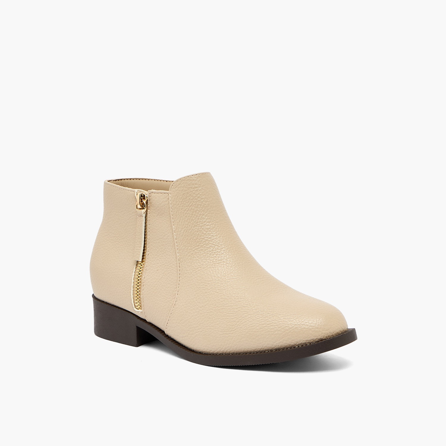 Flora Bella by Shoexpress Women Textured Ankle Boots-women-shoes-boots-image-2