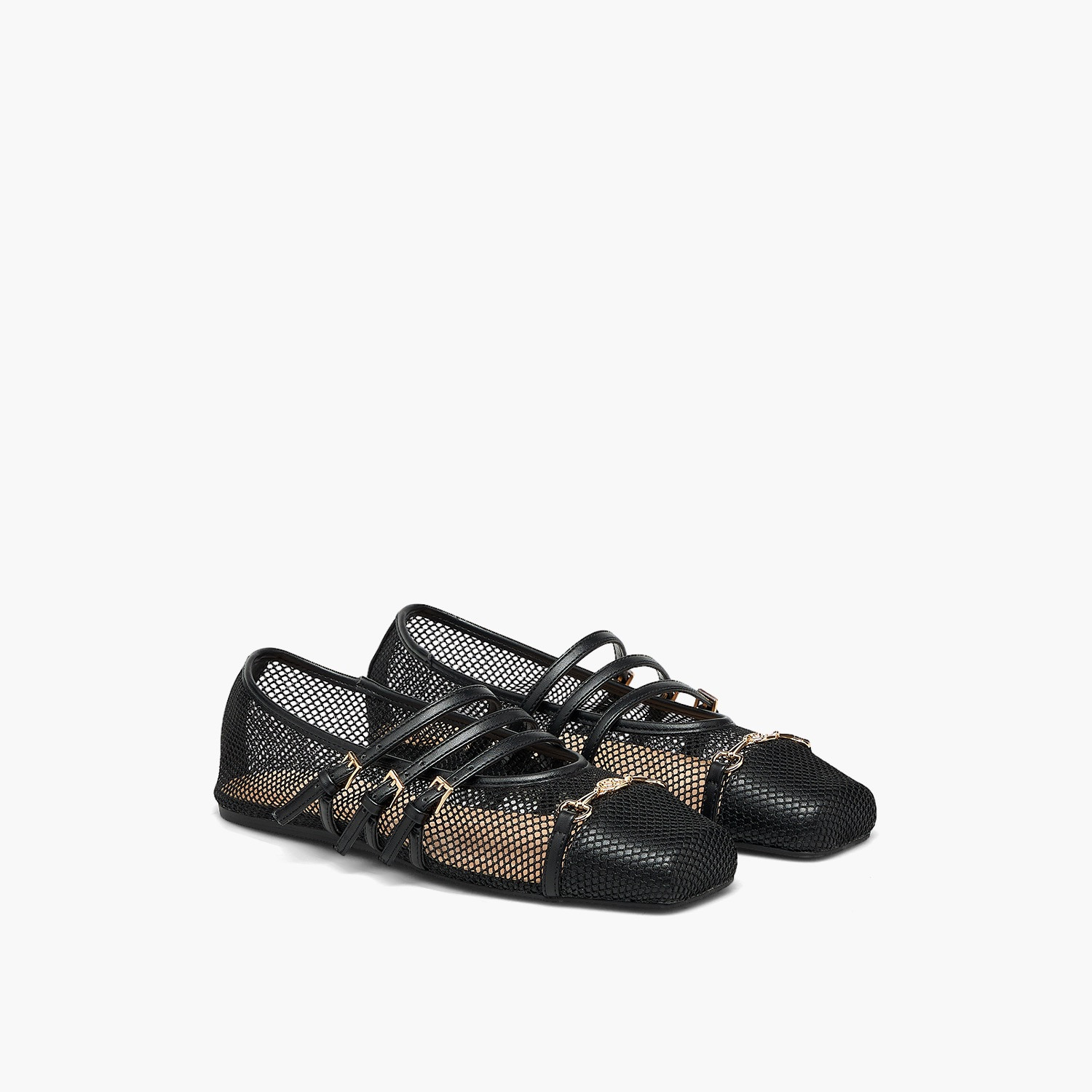 حذاء باليرينا نسائي بإغلاق إبزيم من كالاست-women-shoes-ballerinas-image-1