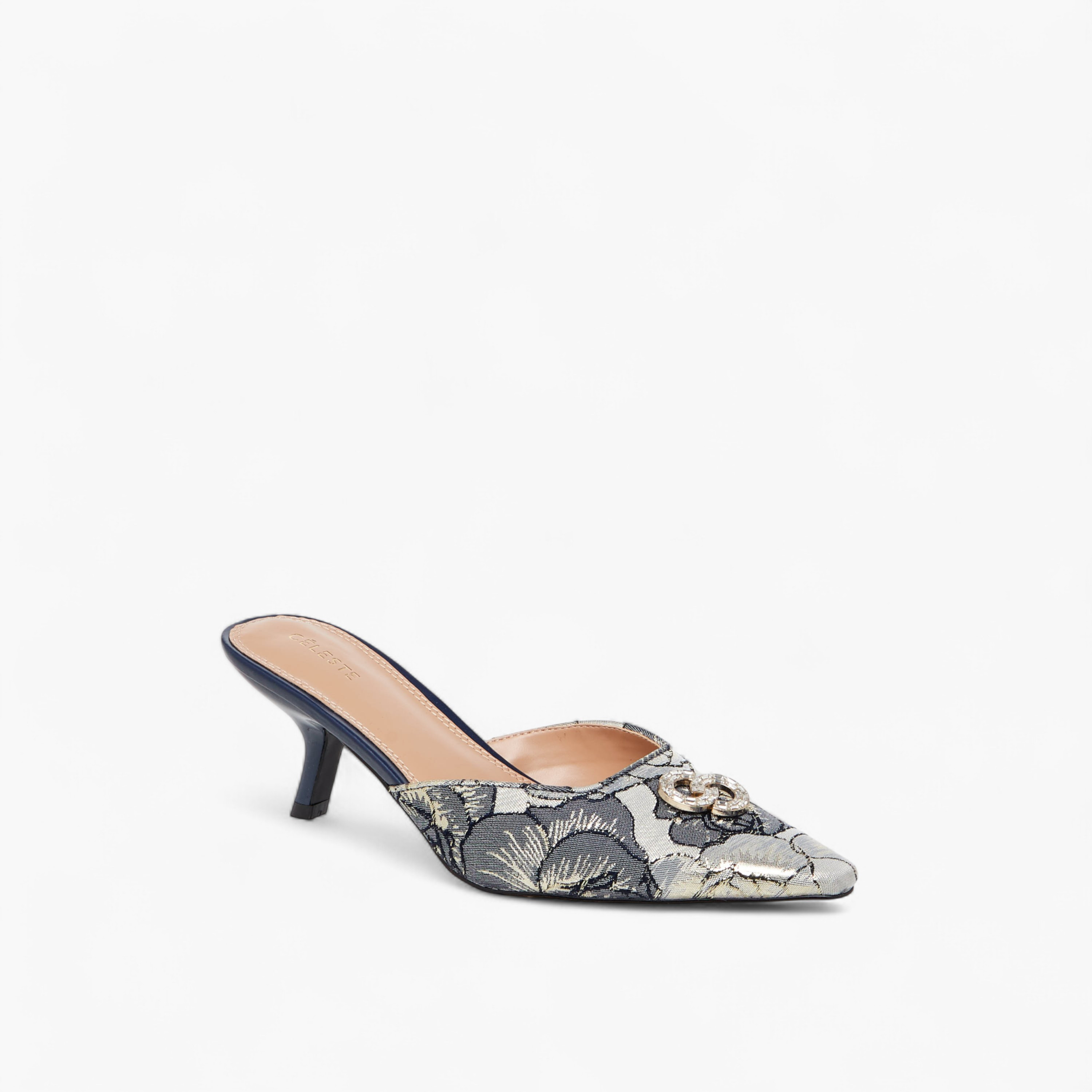 Celeste Women Embellished Kitten Heel Mules-women-shoes-heels-image-2