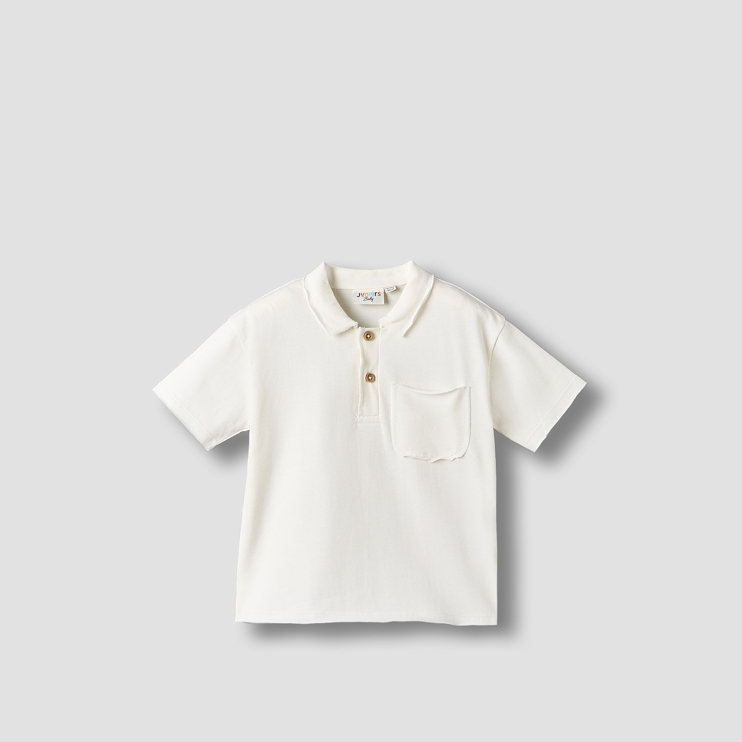 Juniors Collared Short Sleeves Polo T-shirt-baby-boys-clothing-shirts-image-1