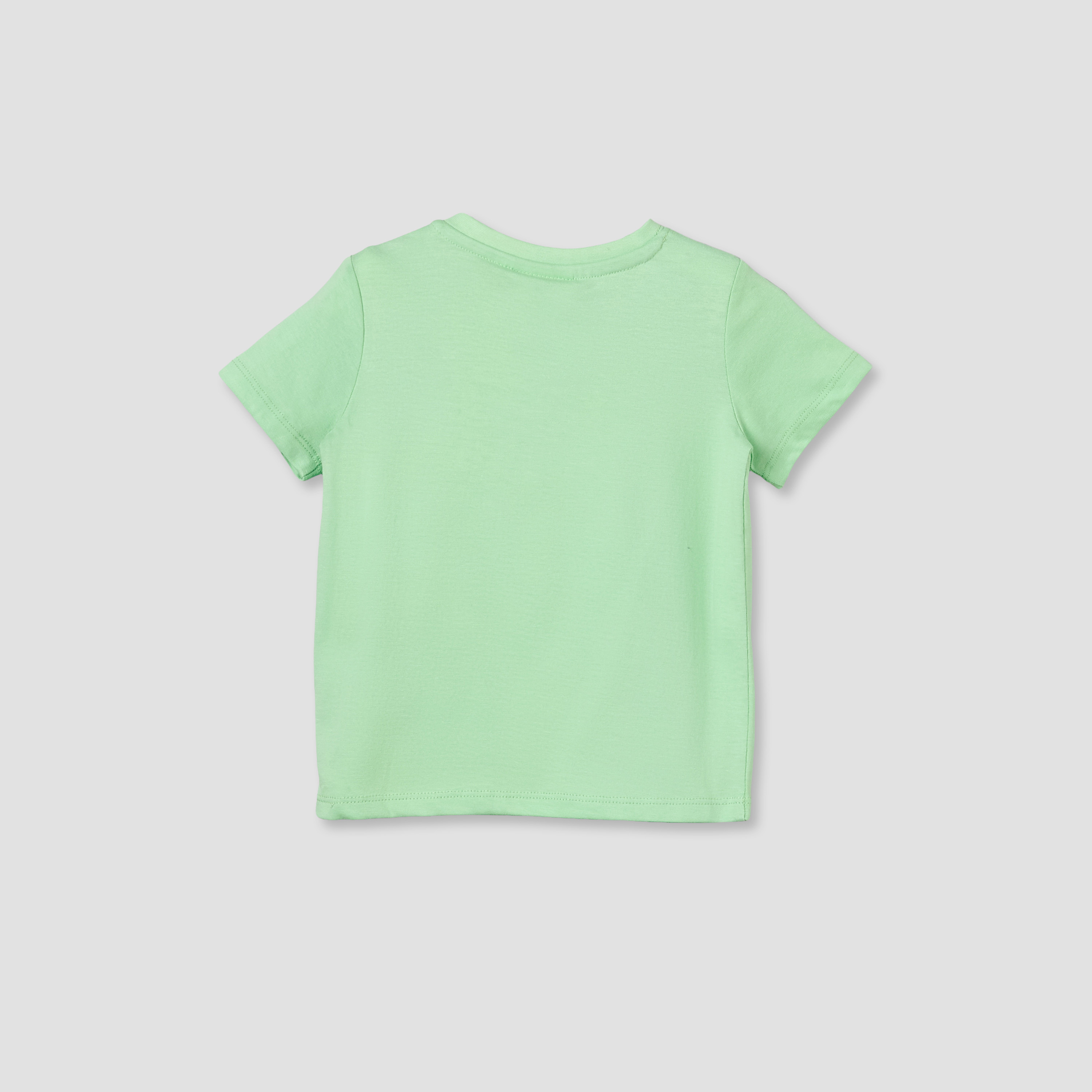 تيشيرت بياقة ضيقة وأكمام قصيرة وطبعات سفاري من جونيورز-baby-boys-clothing-tshirtsandpolos-image-2