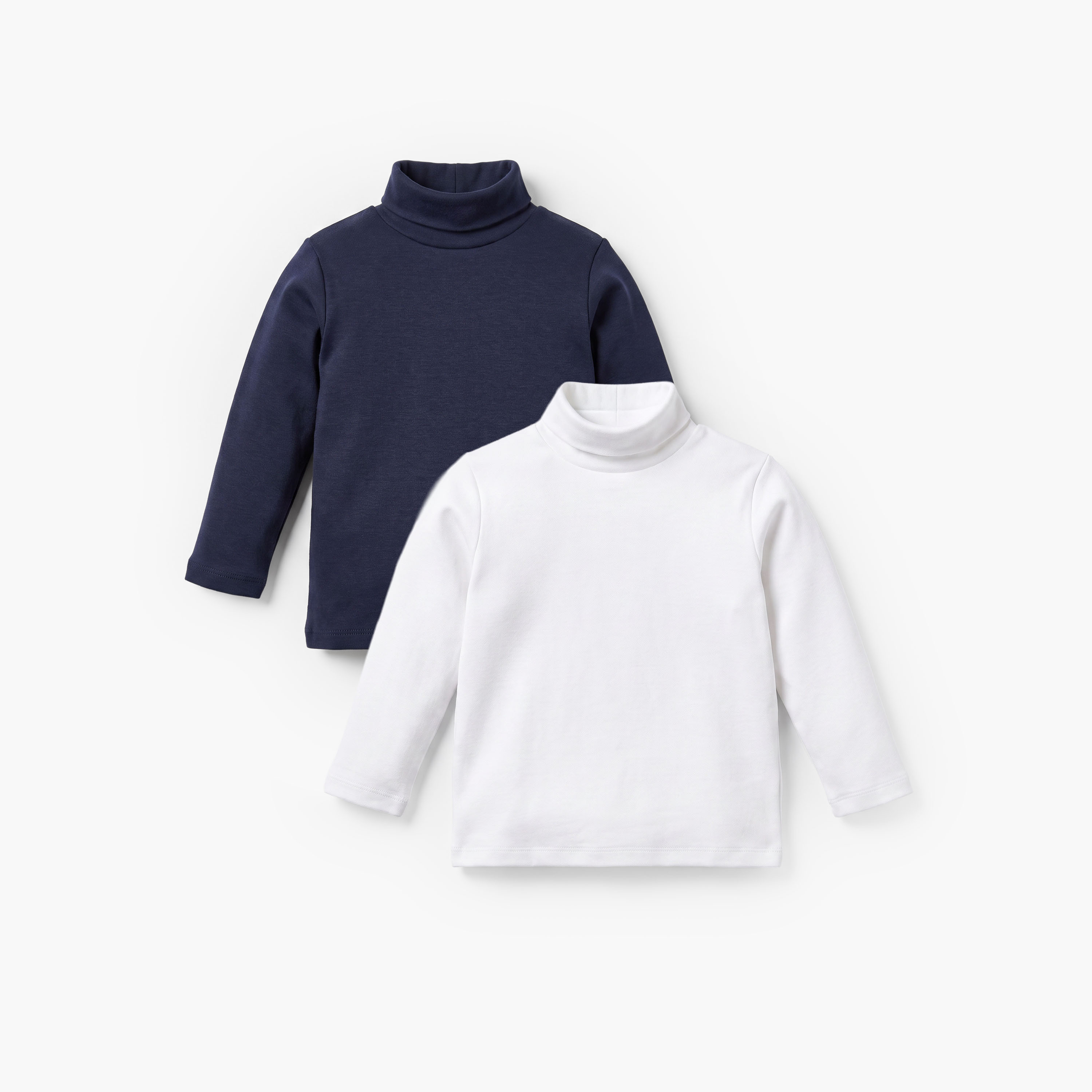 طقم من 2 - تيشيرت بياقة عالية وأكمام طويلة من جونيورز-baby-boys-clothing-tshirtsandpolos-image-1