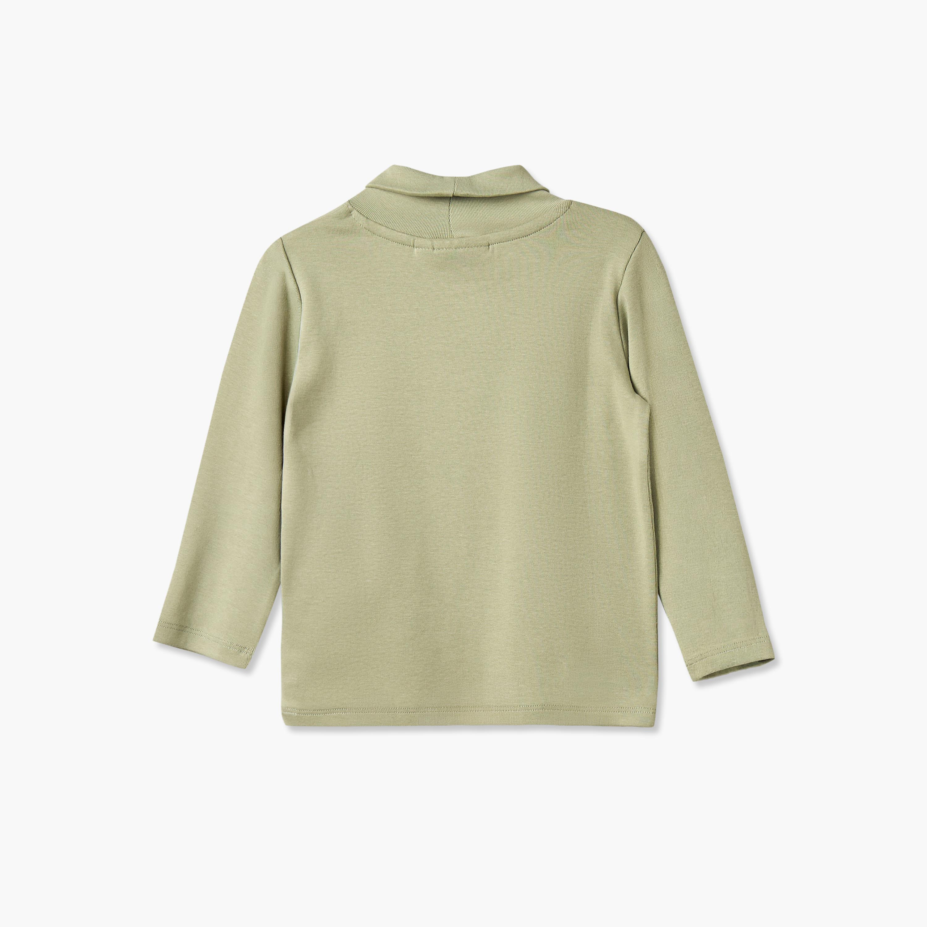 Pack of 2 Juniors Turtle Neck Long Sleeves T-shirt-baby-boys-clothing-tshirtsandpolos-image-4