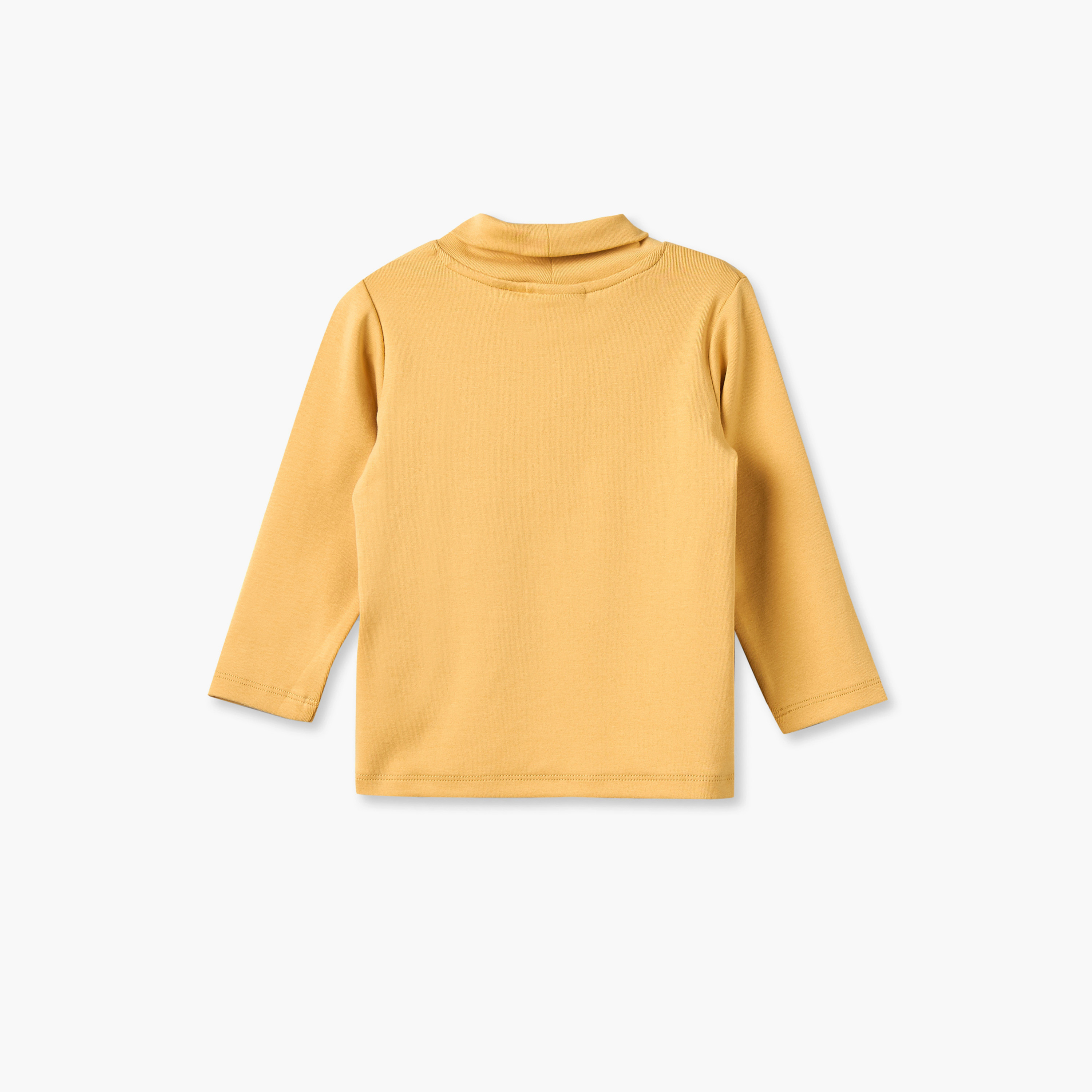 Pack of 2 Juniors Turtle Neck Long Sleeves T-shirt-baby-boys-clothing-tshirtsandpolos-image-4