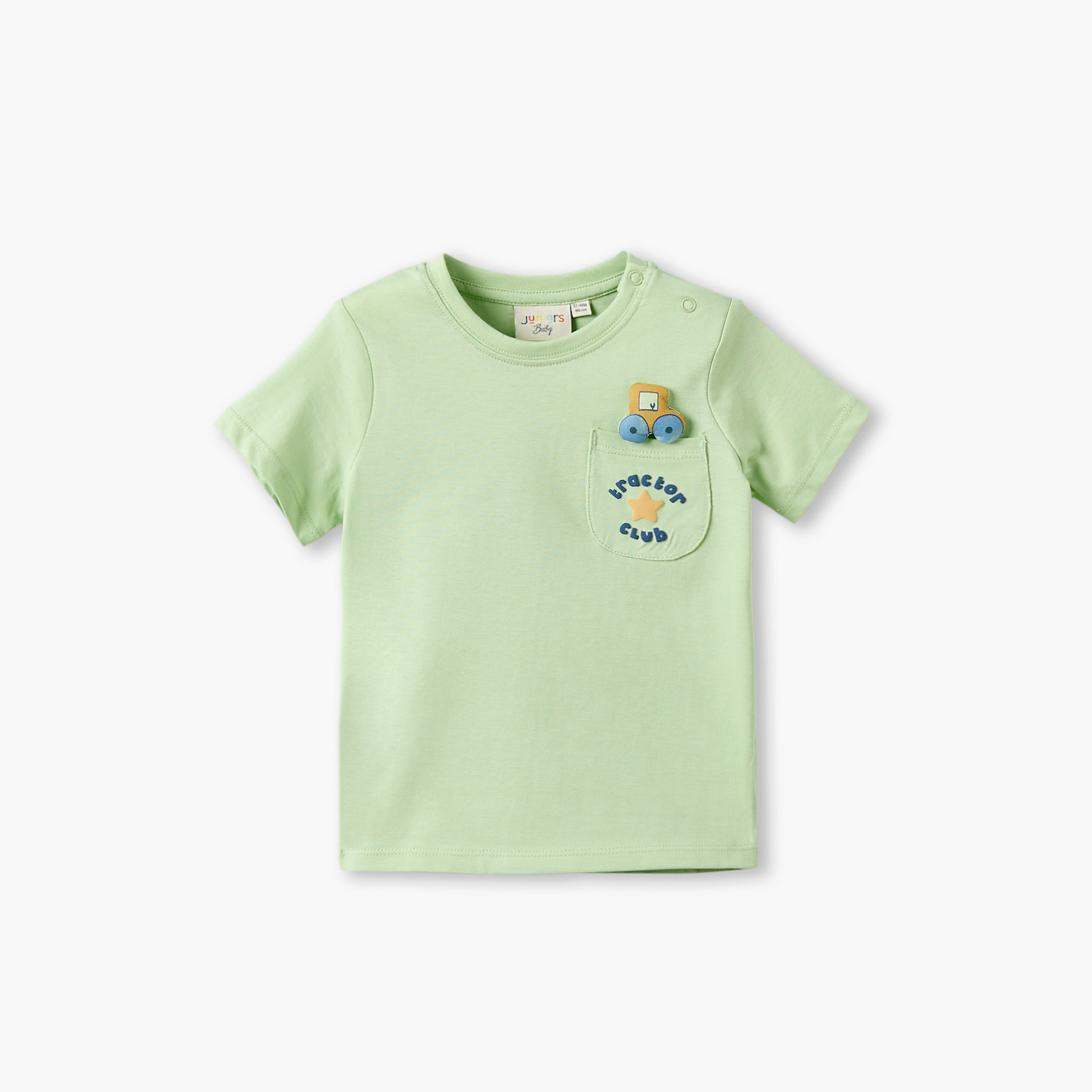 تيشيرتات بطبعات مزرعة وياقة ضيقة وأكمام قصيرة - عبوة 3 قطع-baby-boys-clothing-tshirtsandpolos-image-2