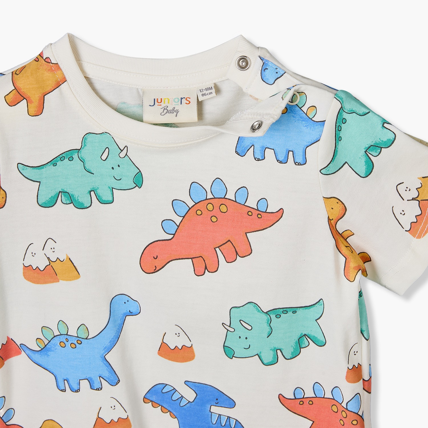 Juniors Crew Neck Long Sleeves T-shirt with Construction Vehicle Print-baby-boys-clothing-tshirtsandpolos-image-3