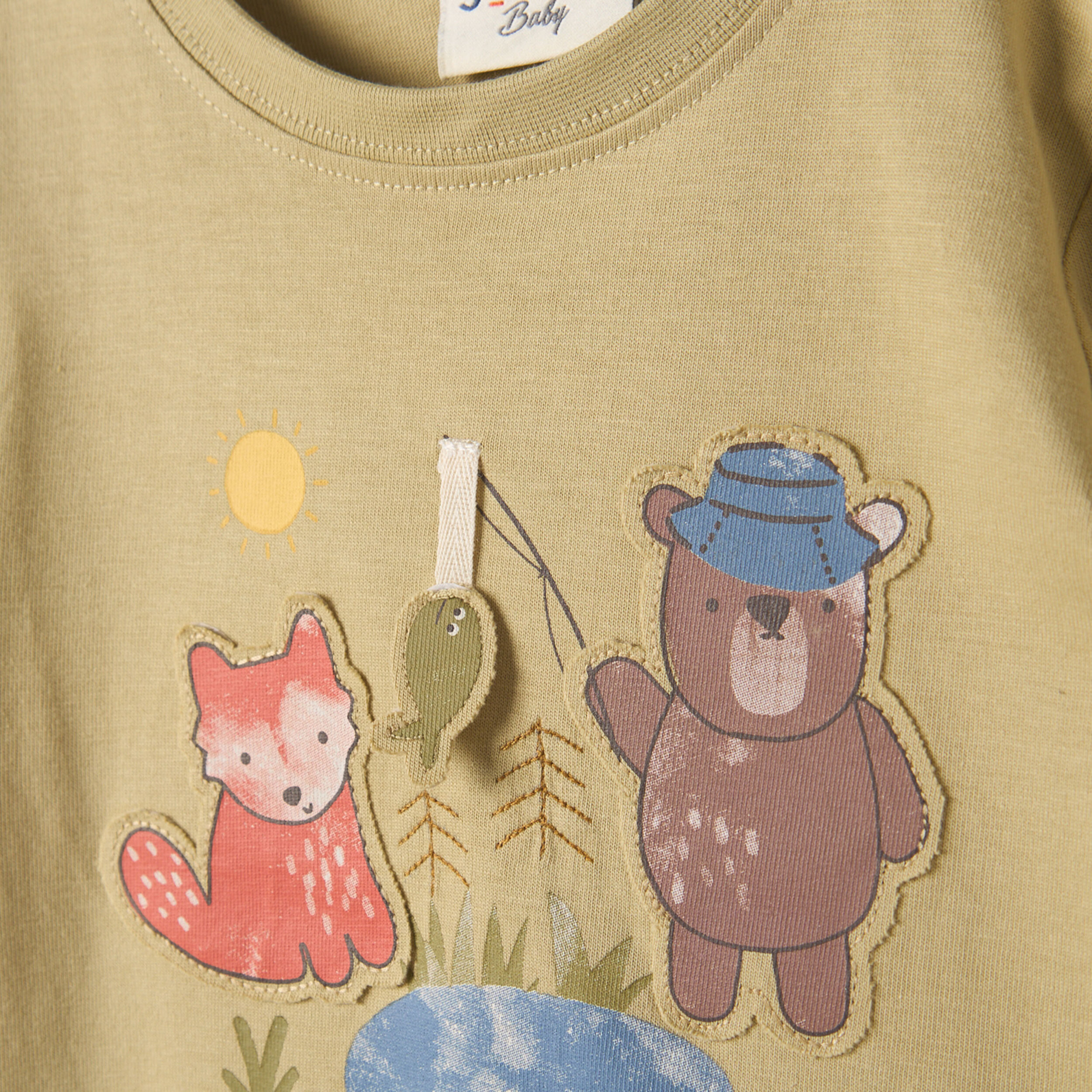 تيشيرتات بطبعات ديناصور وياقة ضيقة وأكمام طويلة من جونيورز - عبوة 3 قطع-baby-boys-clothing-tshirtsandpolos-image-7