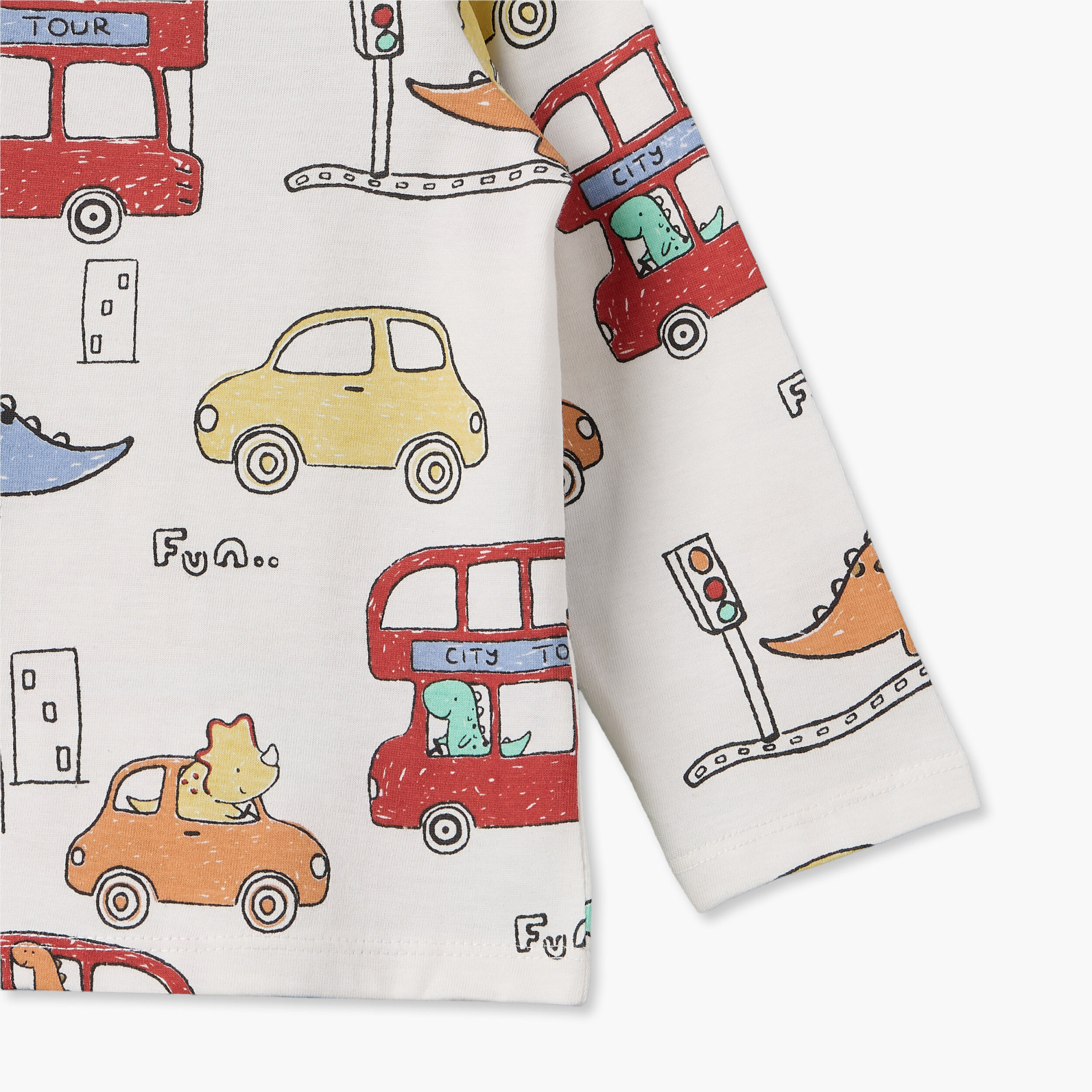 تيشيرت بأكمام طويلة وطبعات شاحنات وياقة ضيقة من جونيورز-baby-boys-clothing-tshirtsandpolos-image-5
