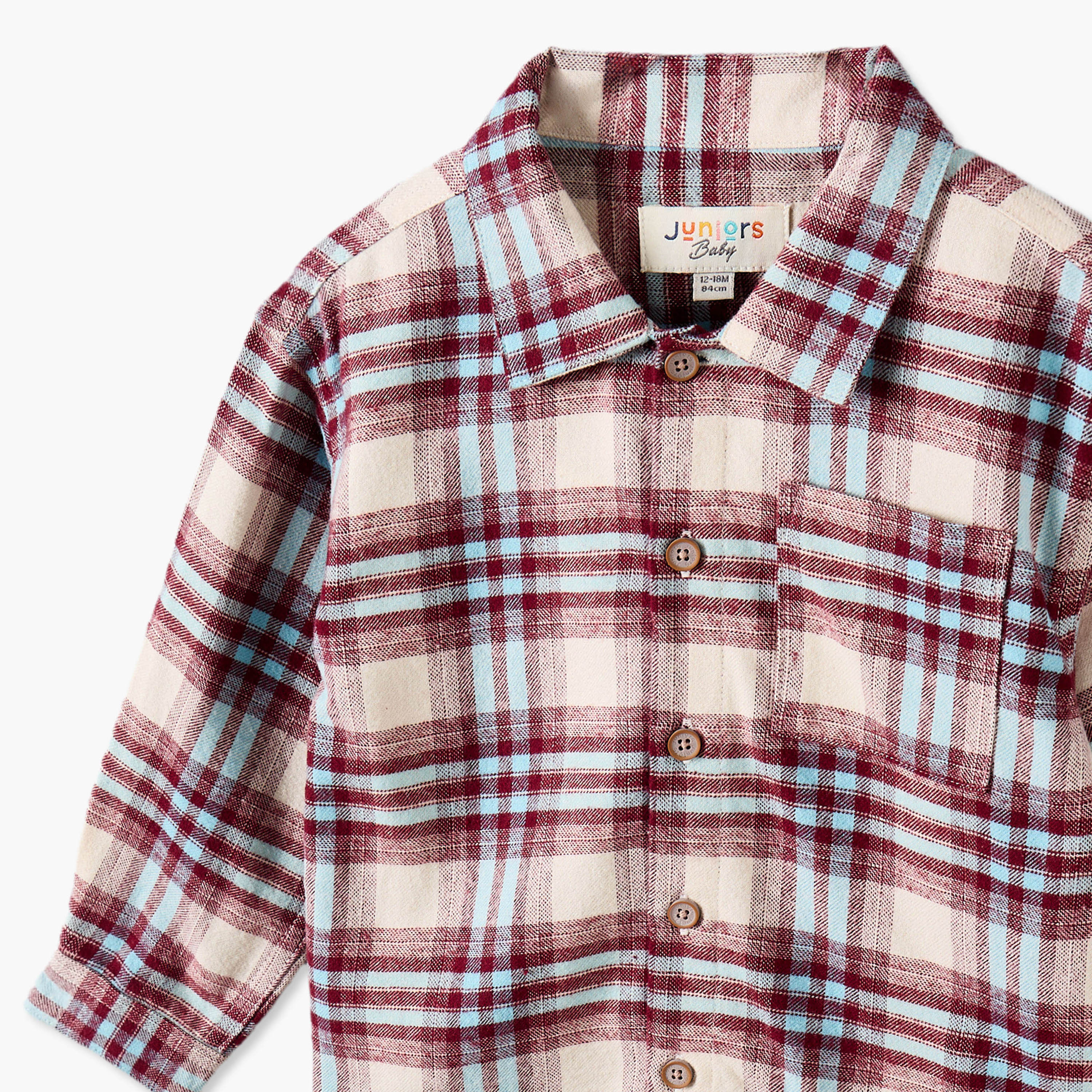 قميص كاروهات بأكمام طويلة من جونيورز-baby-boys-clothing-shirts-image-3