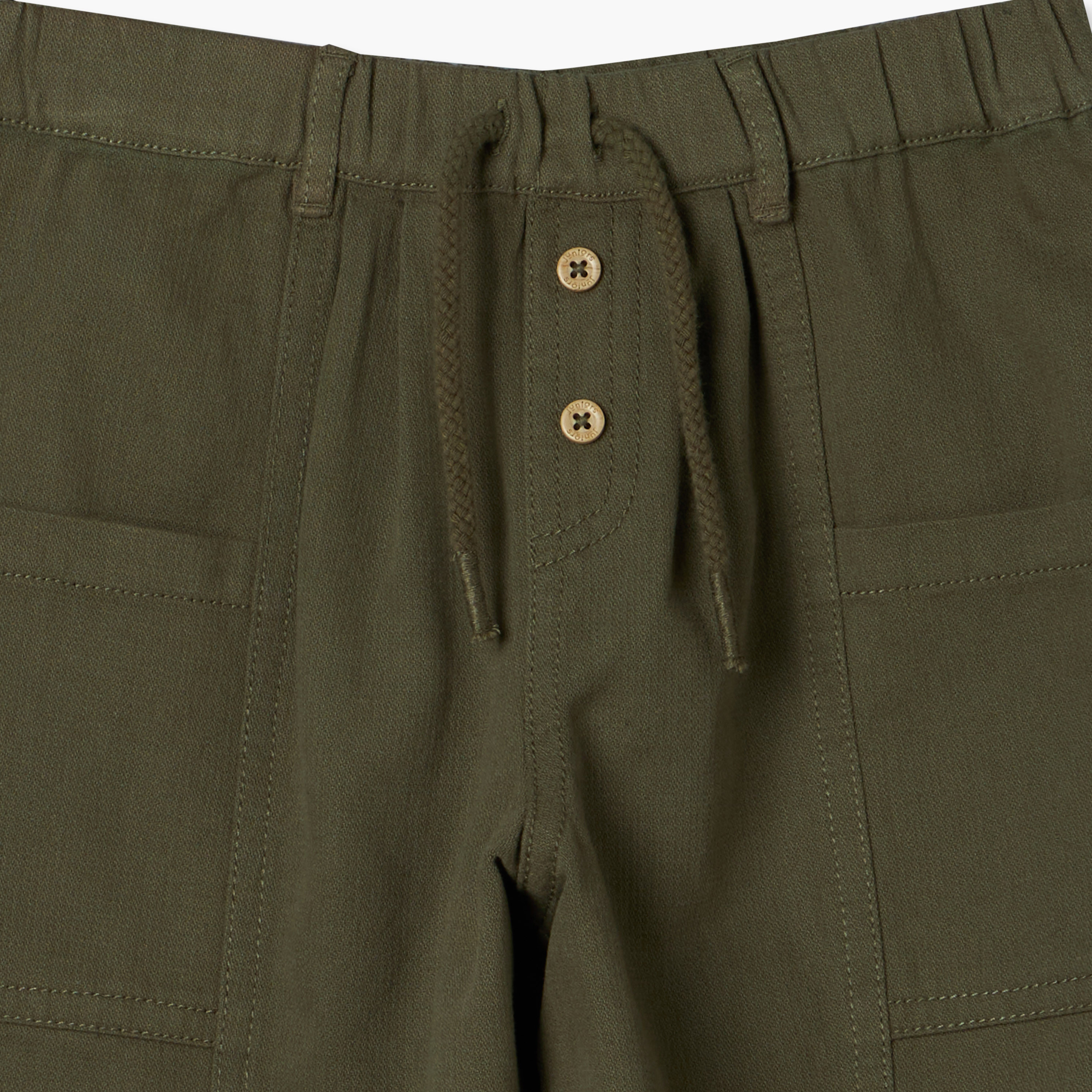 Juniors Trousers with Elasticated Drawstring Waist-boys-clothing-bottoms-trousers-image-4