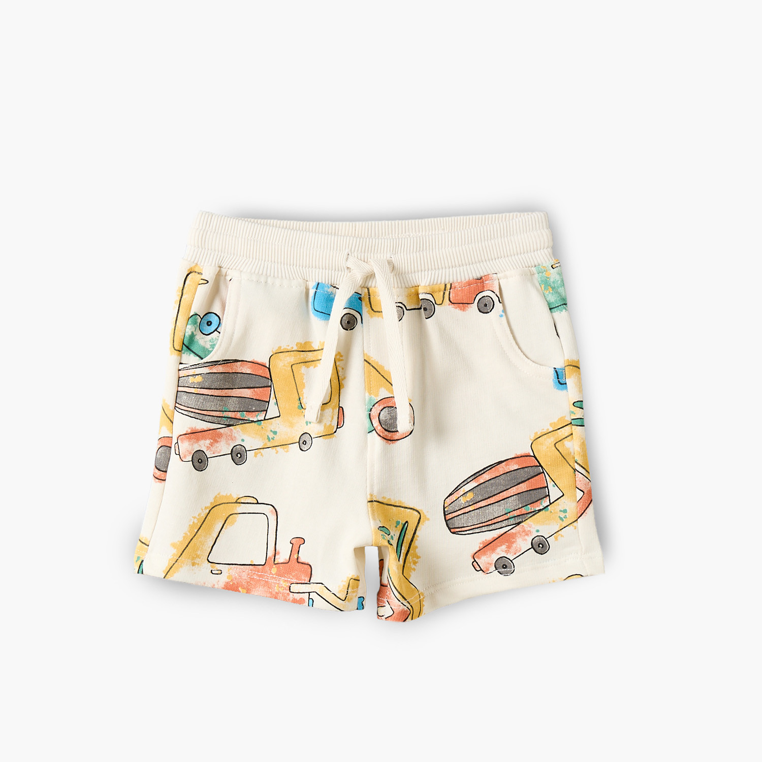 شورت بطبعات مركبات البناء من جونيورز-baby-boys-clothing-bottoms-shorts-image-2