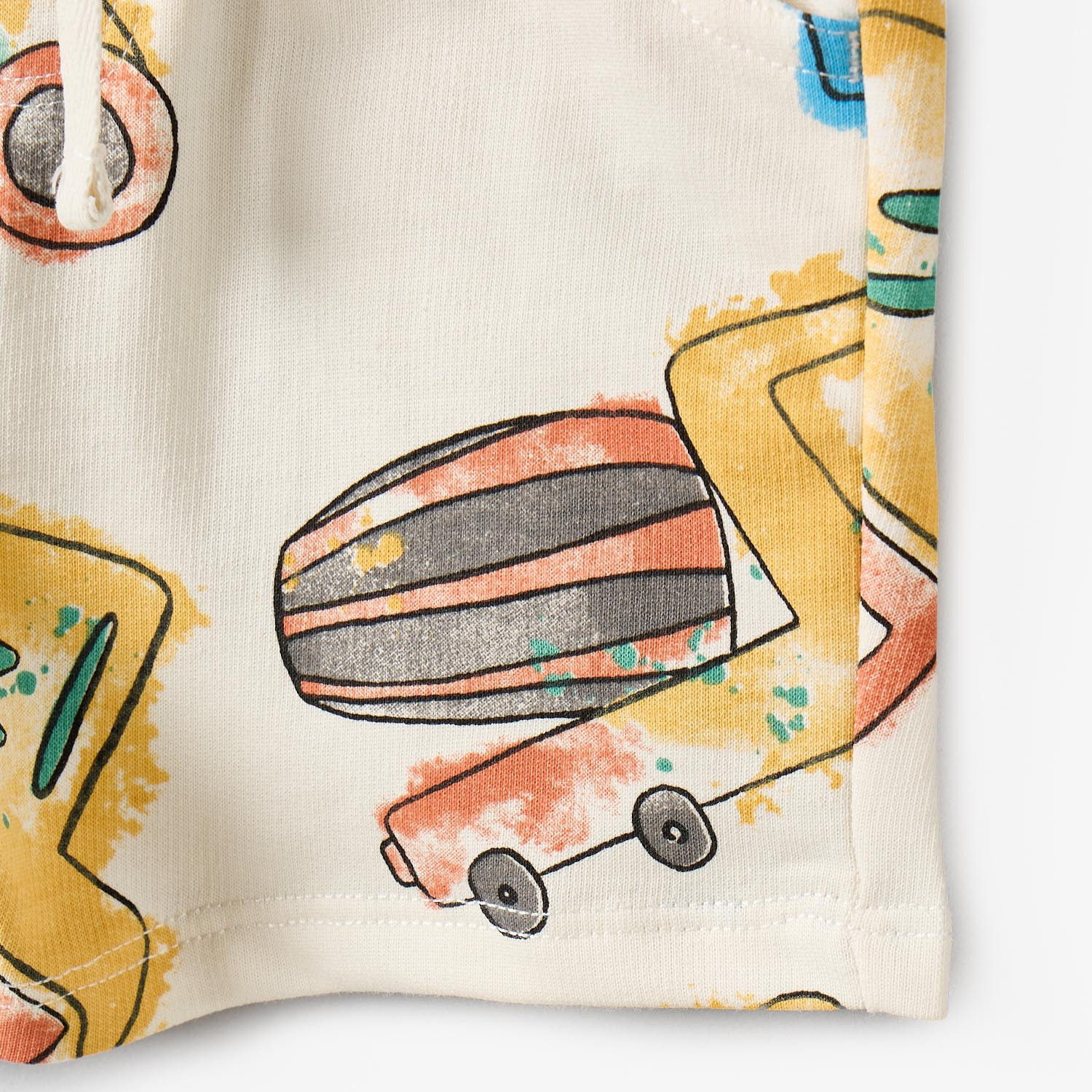 شورت بطبعات مركبات البناء من جونيورز-baby-boys-clothing-bottoms-shorts-image-5
