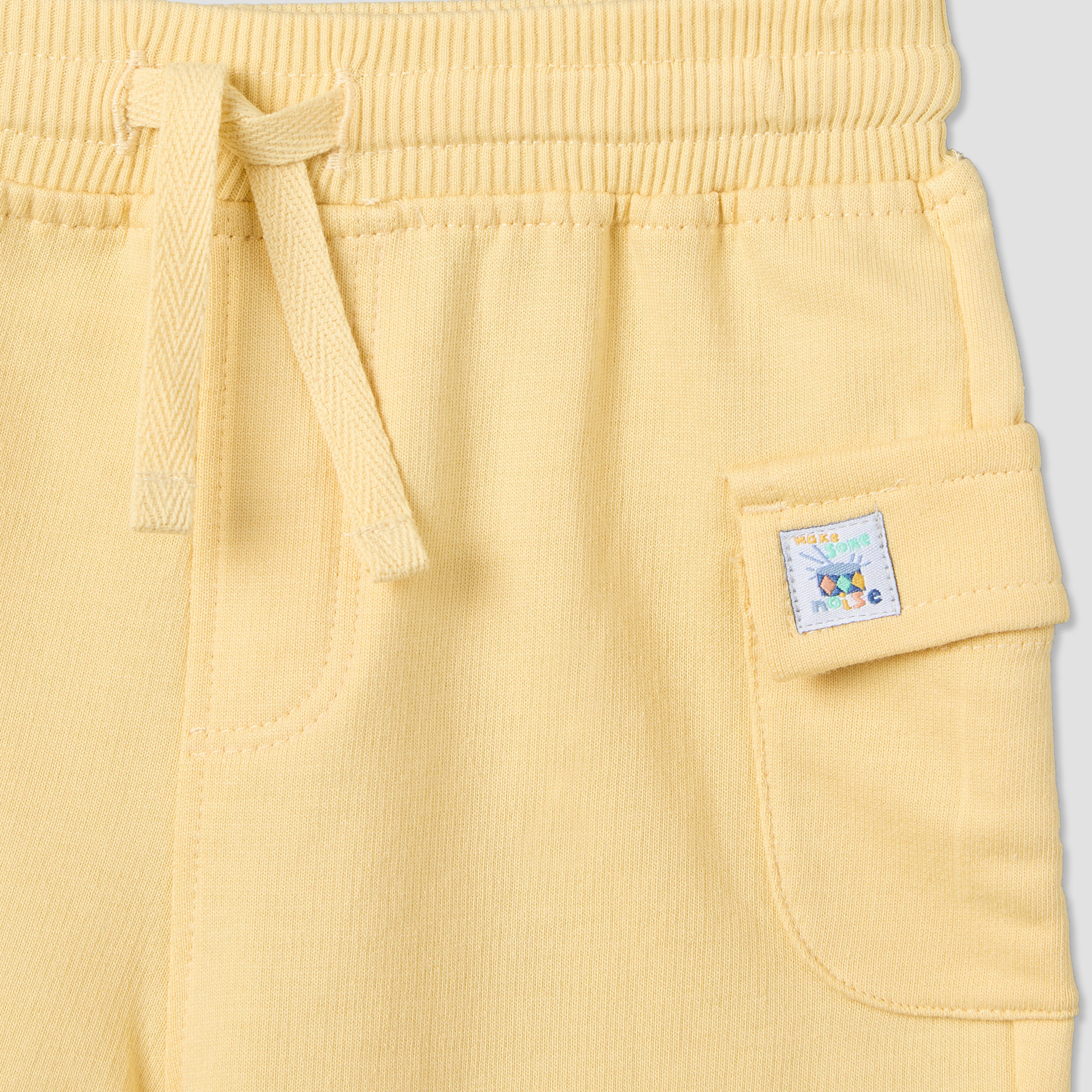 طقم من 2 - شورت طول الركبة برباط خصر وجيوب طي من جونيورز-baby-boys-clothing-bottoms-shorts-image-6