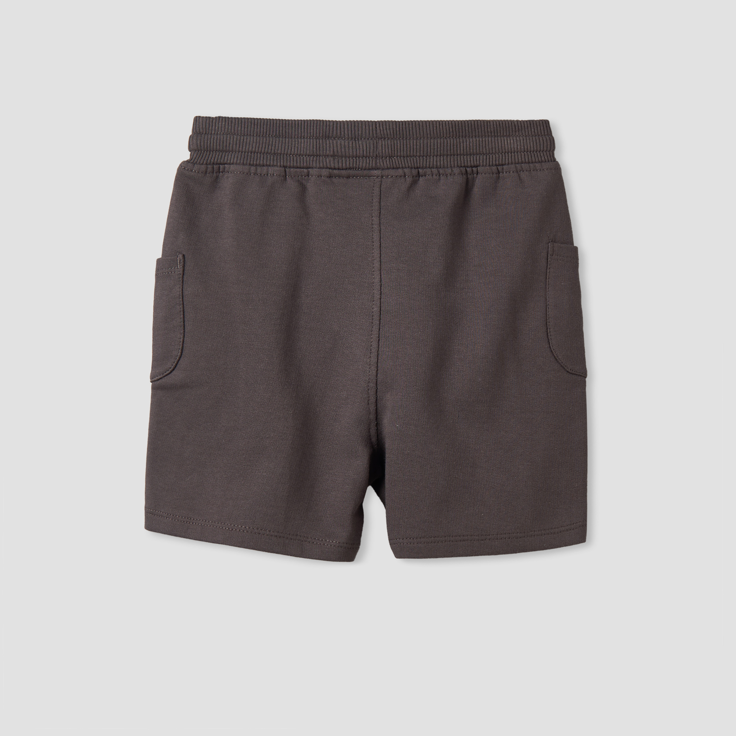 طقم شورت بطول الركبة برباط خصر وطبعات مزرعة من جونيورز - قطعتين-baby-boys-clothing-bottoms-shorts-image-5