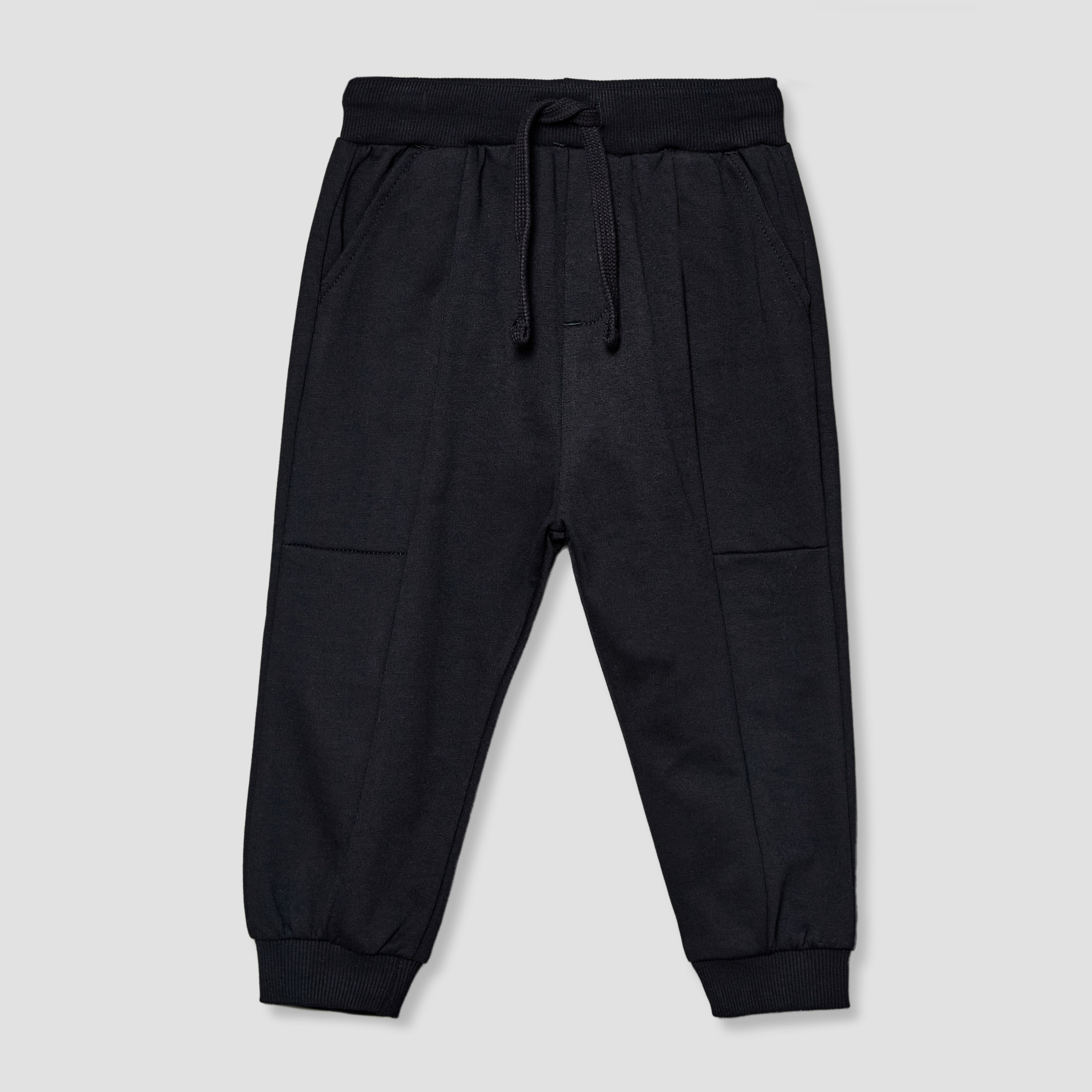 Juniors Elasticated Waistband Joggers with Pockets-baby-boys-clothing-bottoms-joggersandtrackpants-image-1