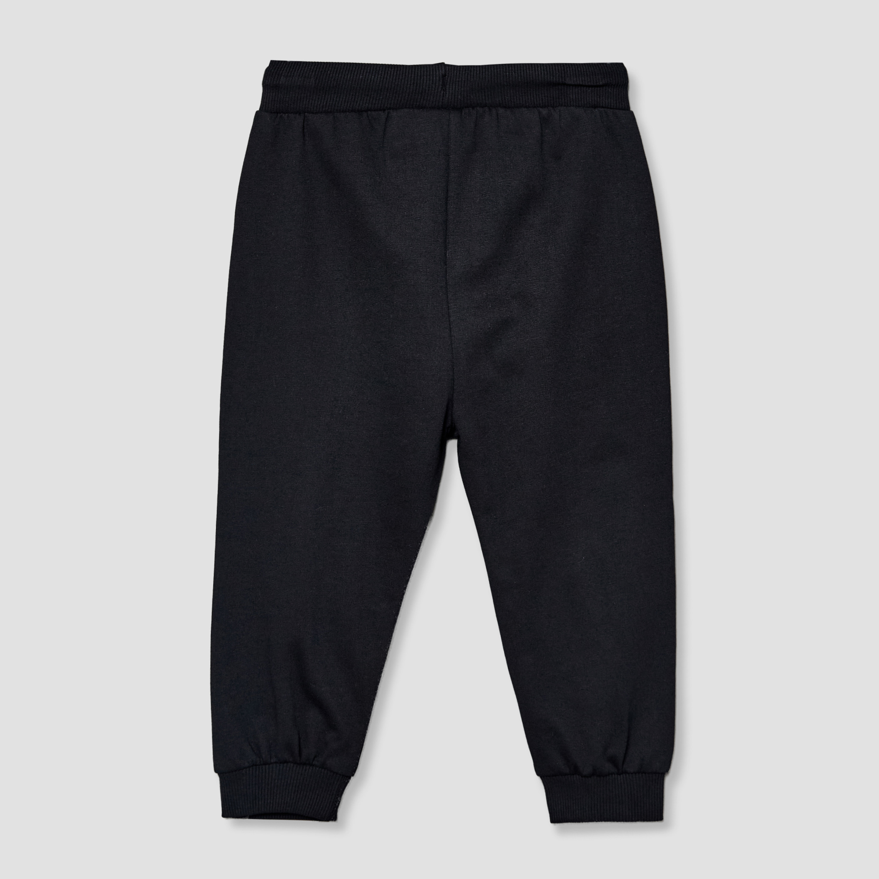 Juniors Elasticated Waistband Joggers with Pockets-baby-boys-clothing-bottoms-joggersandtrackpants-image-2