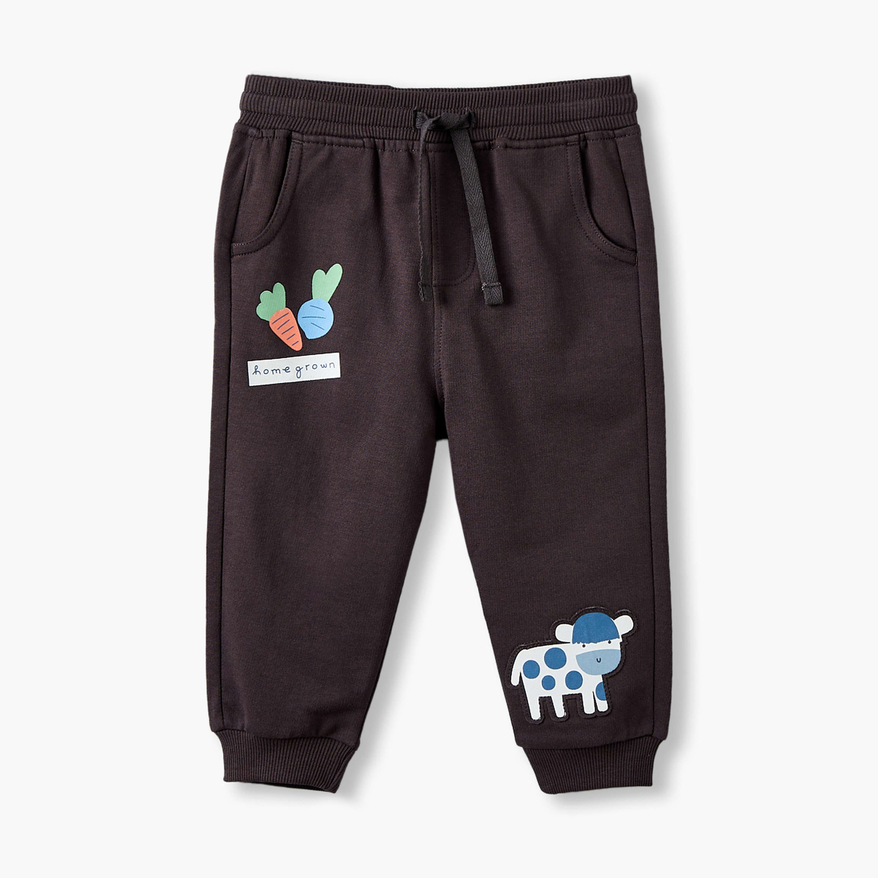 بنطلونات رياضية بخصر مطاطي وطبعات تراكتور من جونيورز - عبوة من قطعتين-baby-boys-clothing-bottoms-joggersandtrackpants-image-3