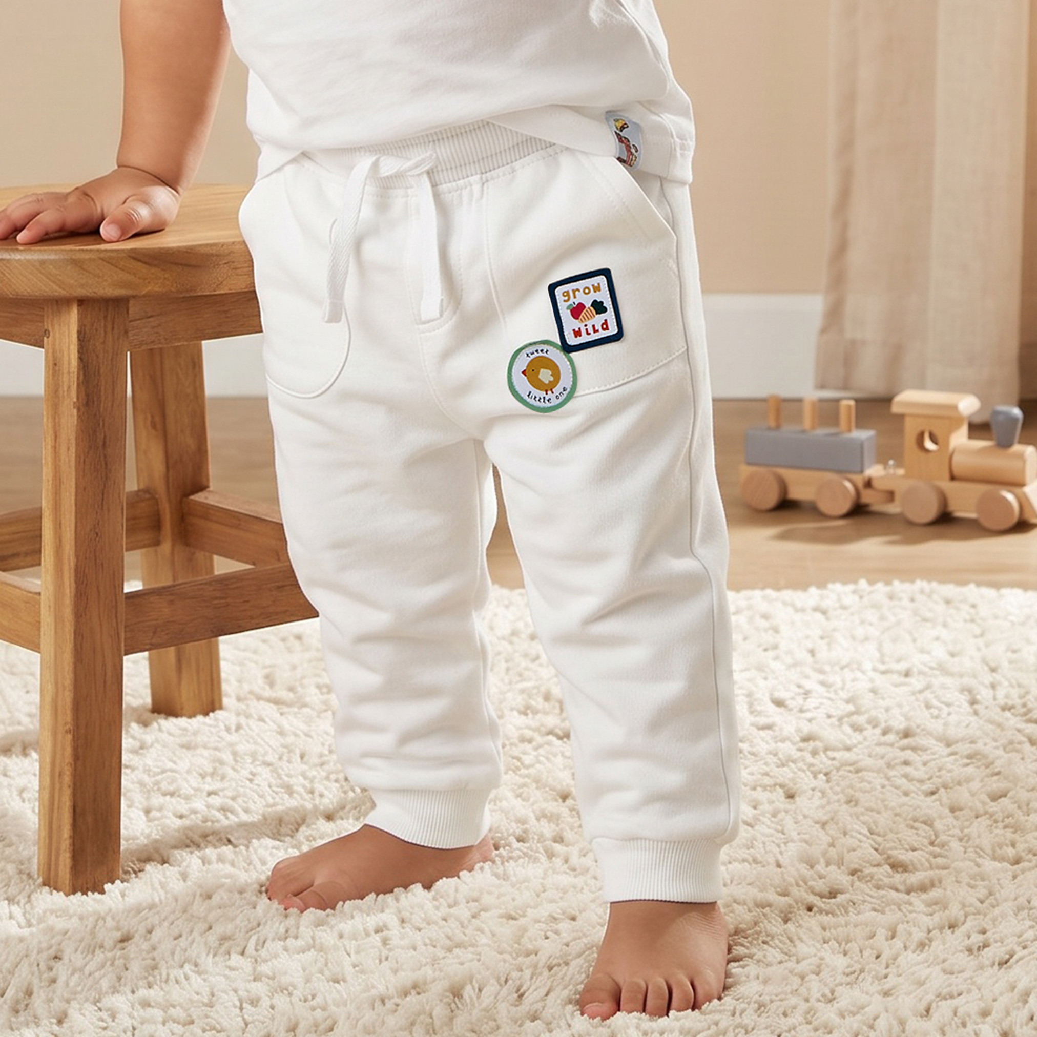 Juniors Drawstring Waist Joggers with Pockets-baby-boys-clothing-bottoms-joggersandtrackpants-image-2