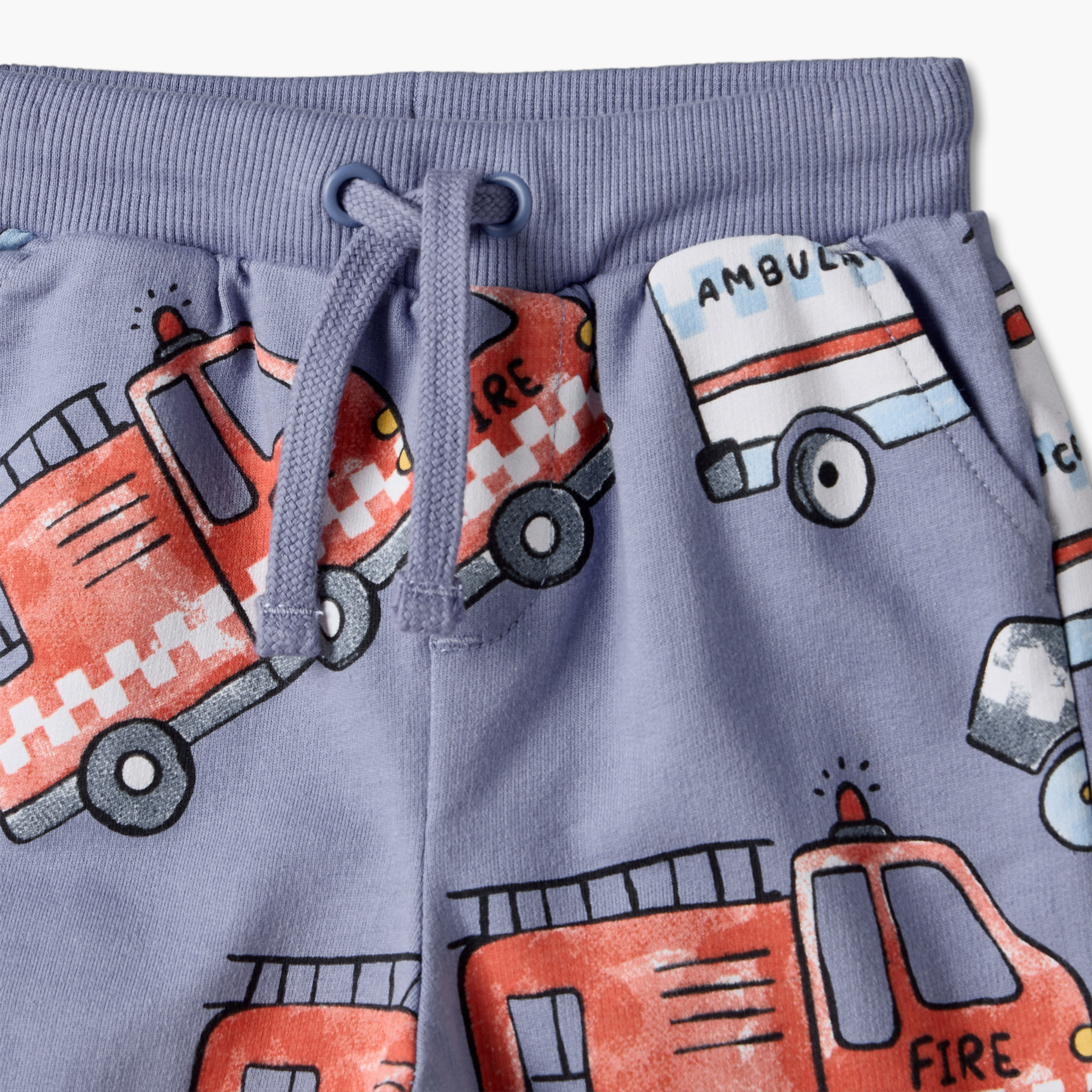 Juniors Drawstring Waist Joggers with Vehicle Print-baby-boys-clothing-bottoms-joggersandtrackpants-image-3