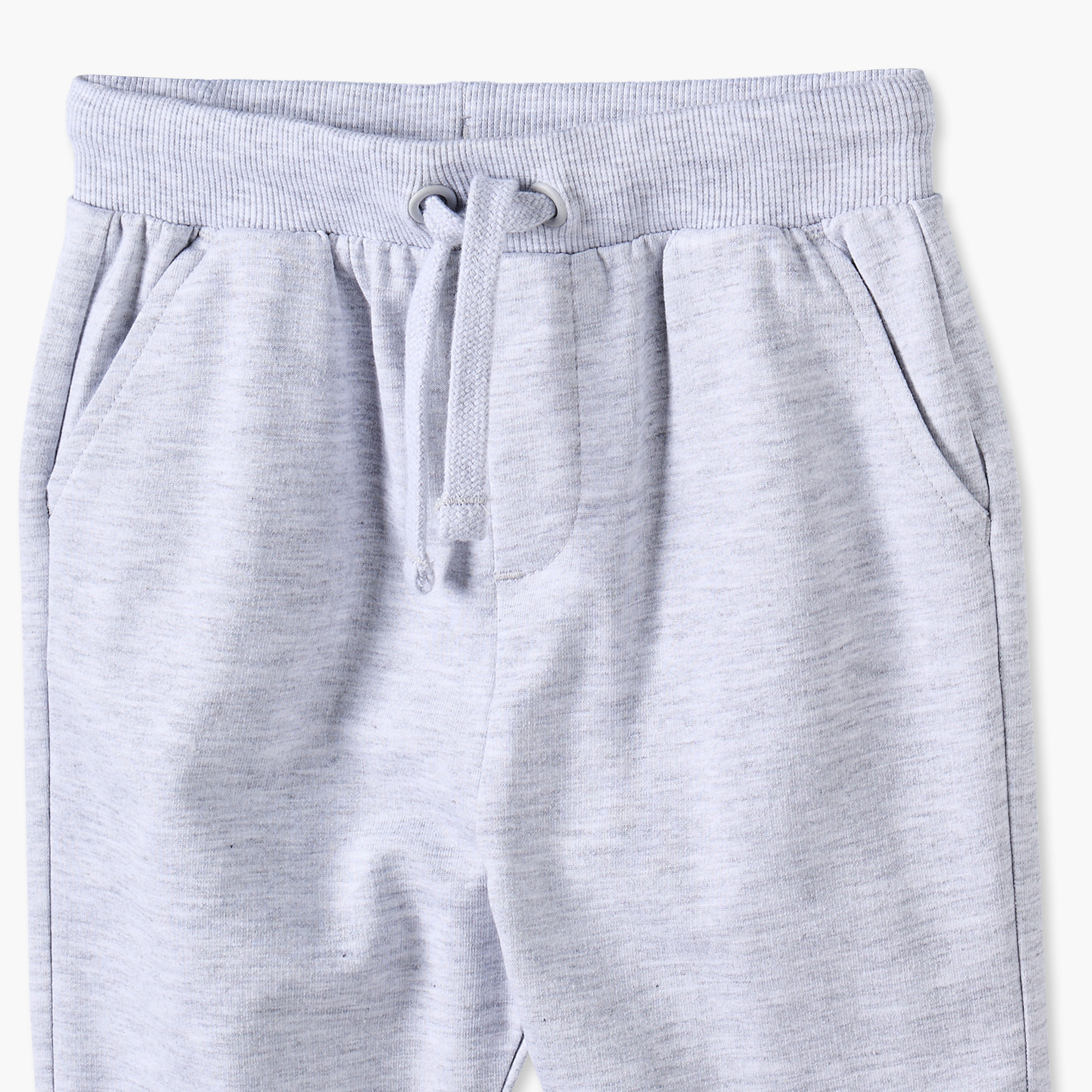 Pack of 2 Juniors Elasticated Drawstring Waist Joggers with Pockets-baby-boys-clothing-bottoms-joggersandtrackpants-image-6