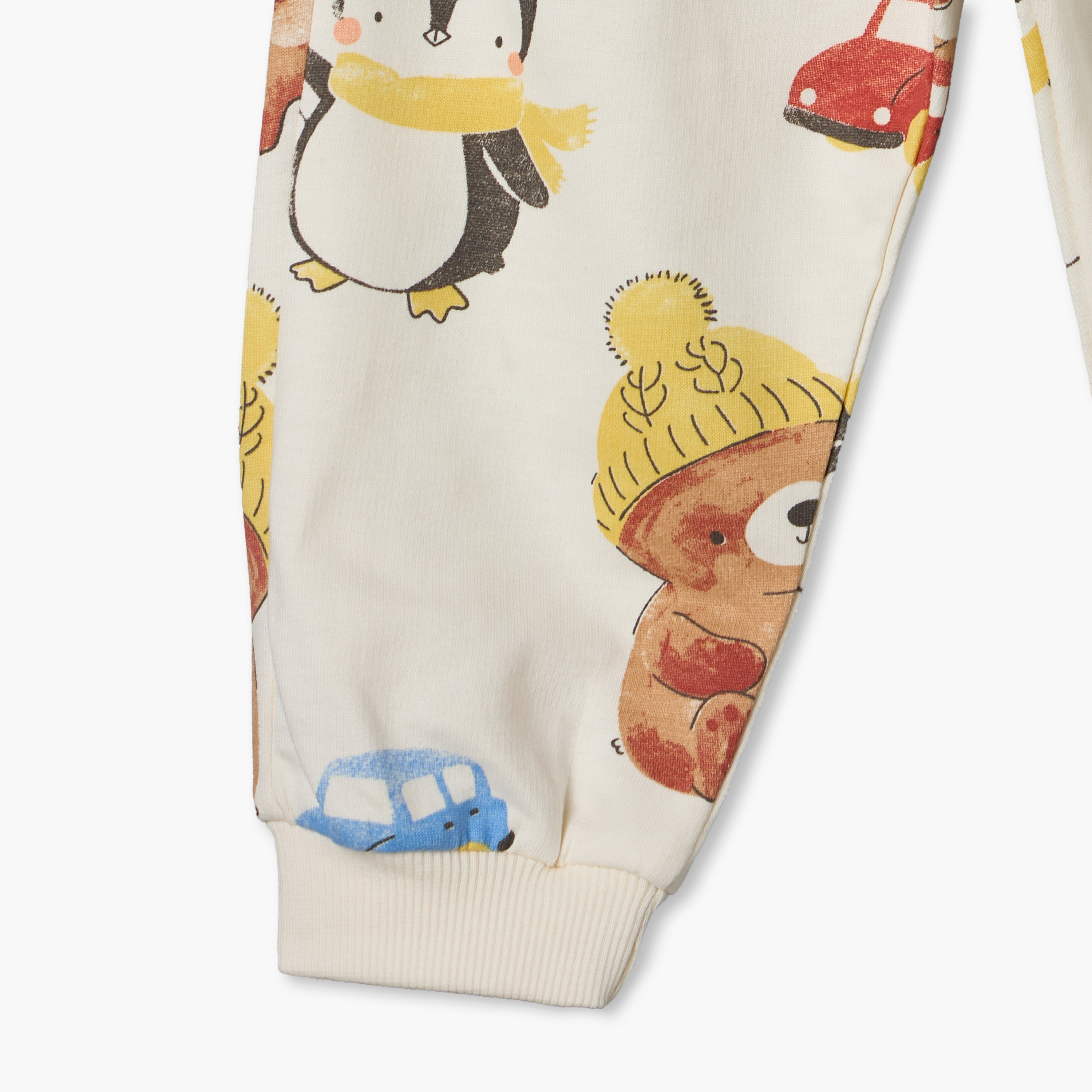 بنطلون رياضي بخصر مطاطي برباط وبطبعات من جونيورز-baby-boys-clothing-bottoms-joggersandtrackpants-image-5