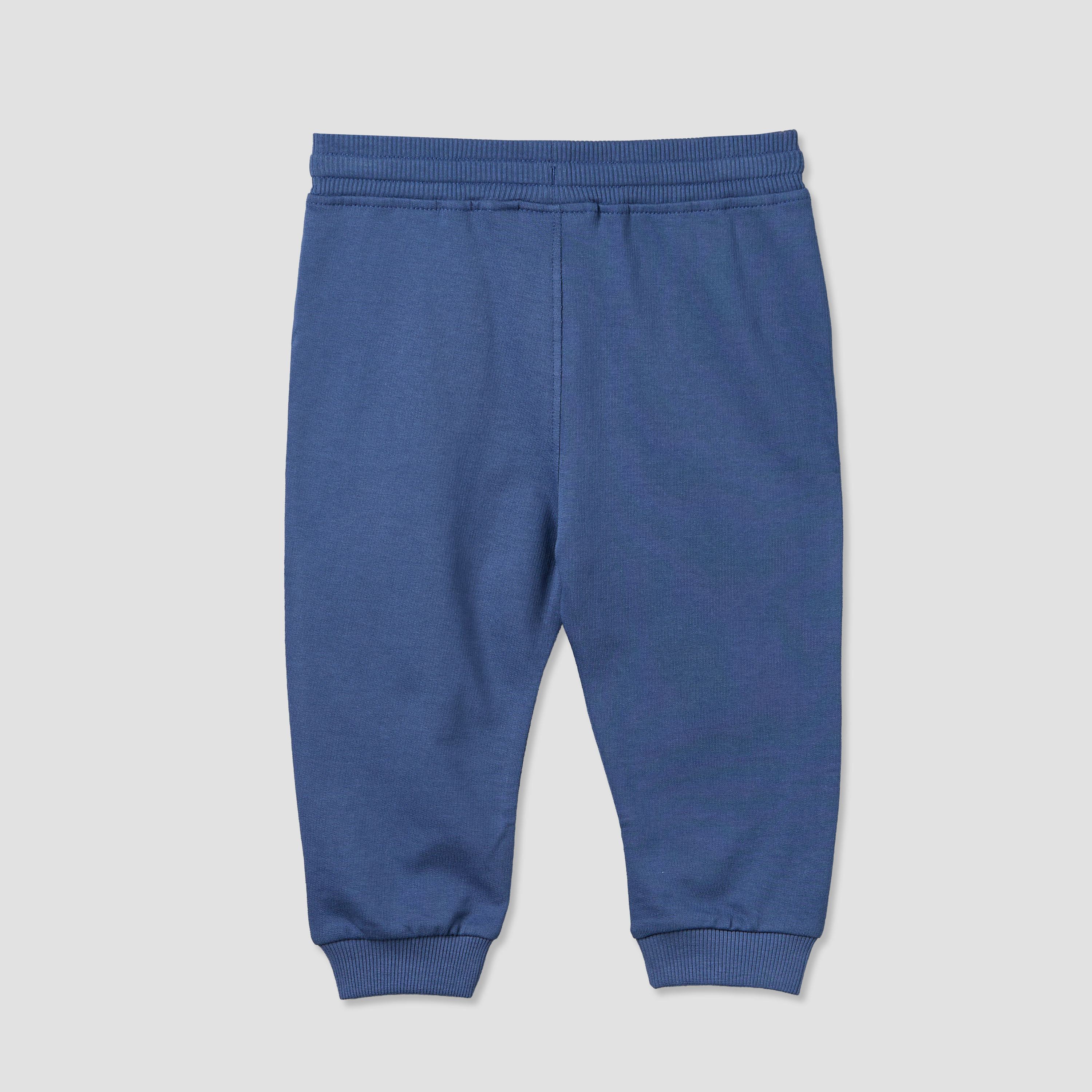 Pack of 2 Juniors Drawstring Closure Joggers with Print-baby-boys-clothing-bottoms-joggersandtrackpants-image-5