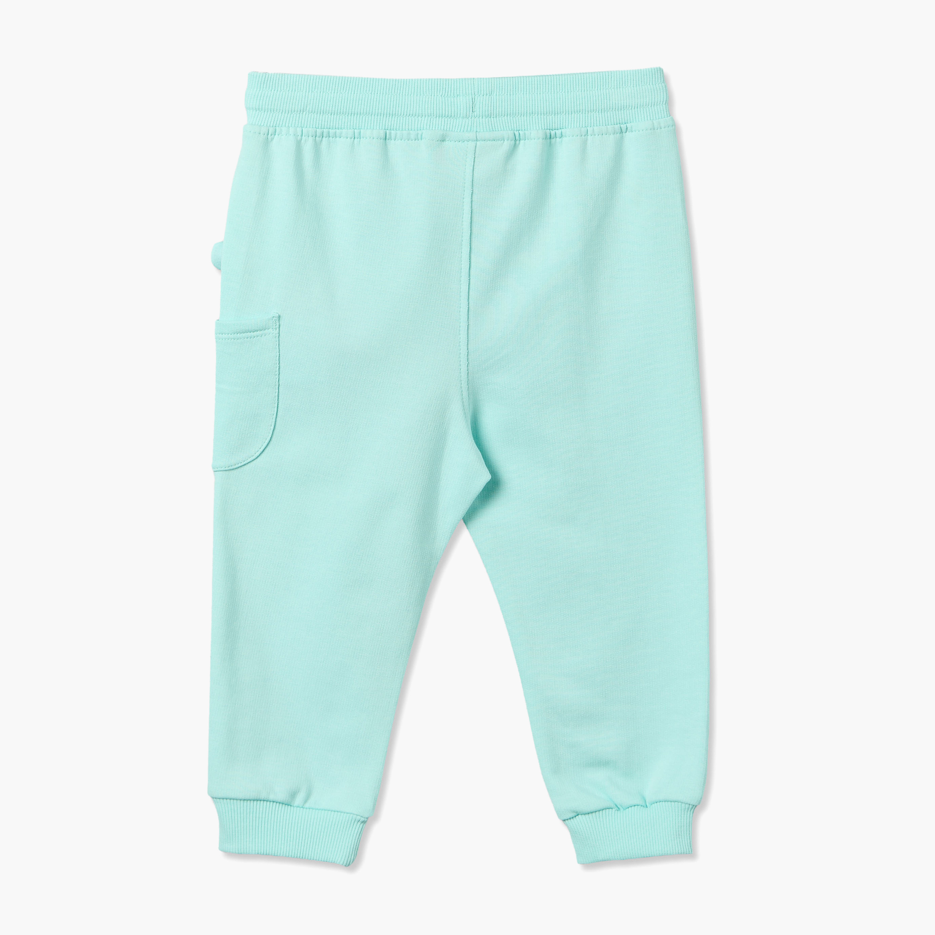 بنطلون رياضي بخصر مطاطي وتفاصيل زخارف من جونيورز - طقم من قطعتين-baby-boys-clothing-bottoms-joggersandtrackpants-image-6