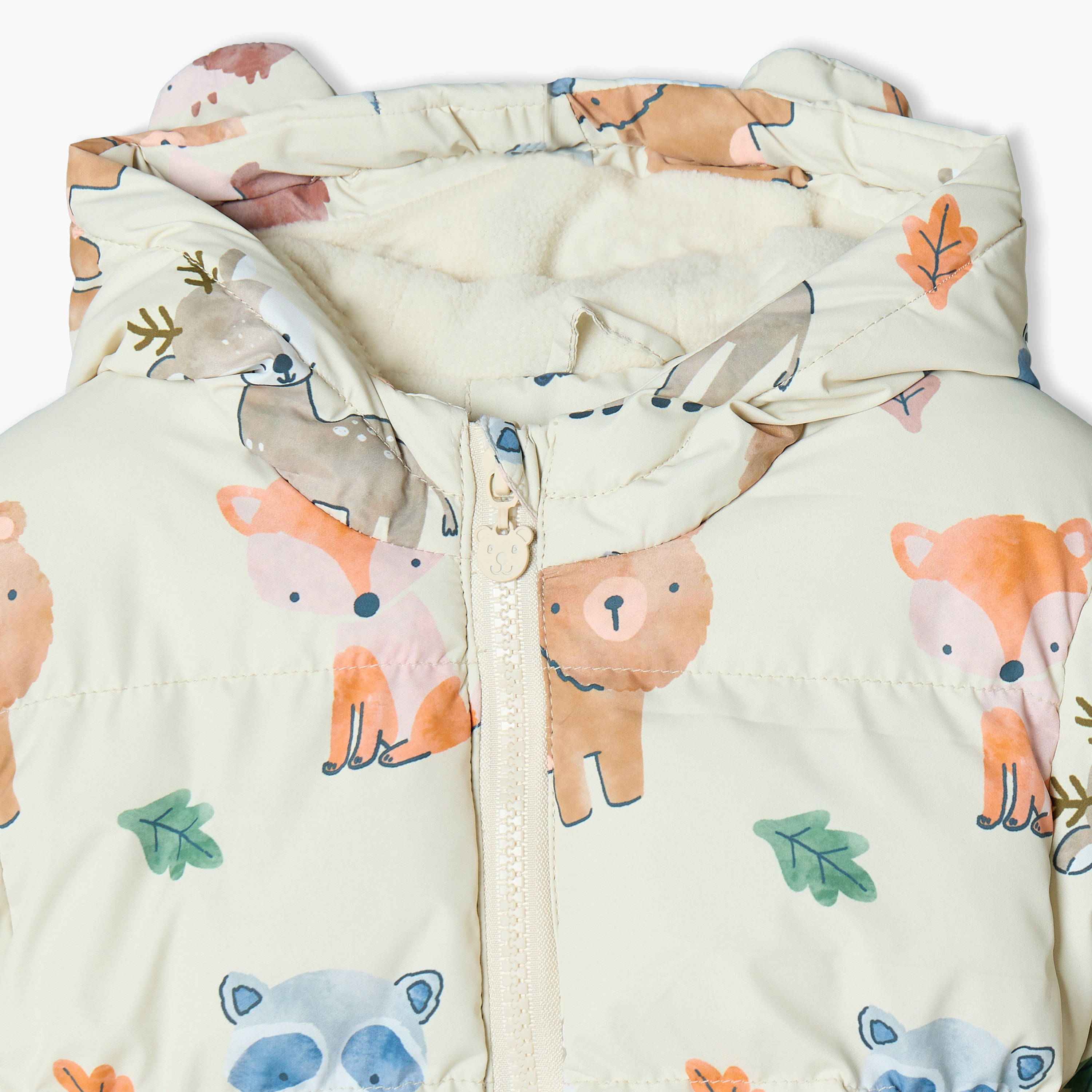 Juniors Safari Print Jacket with Zip Closure-baby-boys-clothing-winterwear-jacketsandblazers-image-5