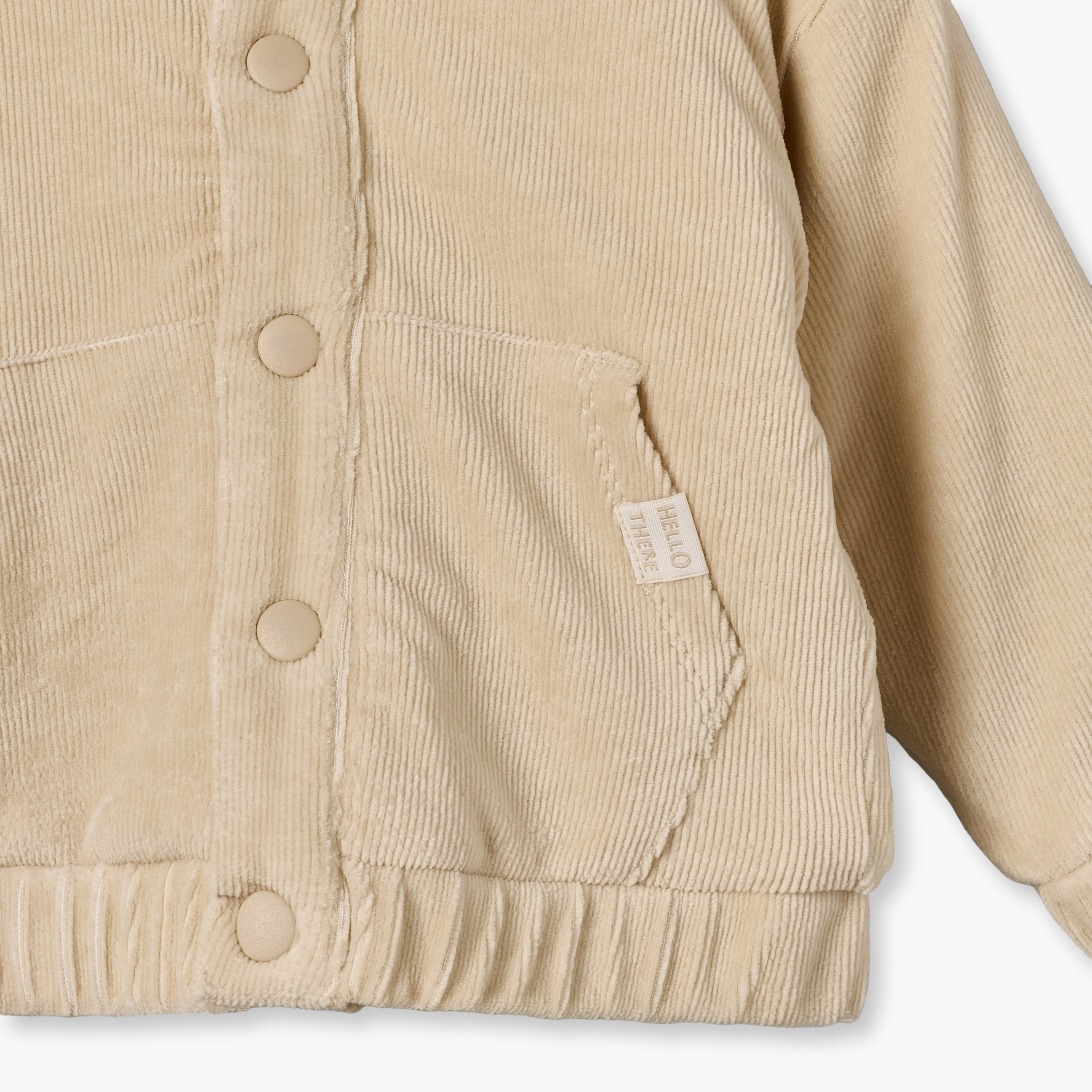 Juniors Hooded Jacket with Button Closure-baby-boys-clothing-winterwear-jacketsandblazers-image-6