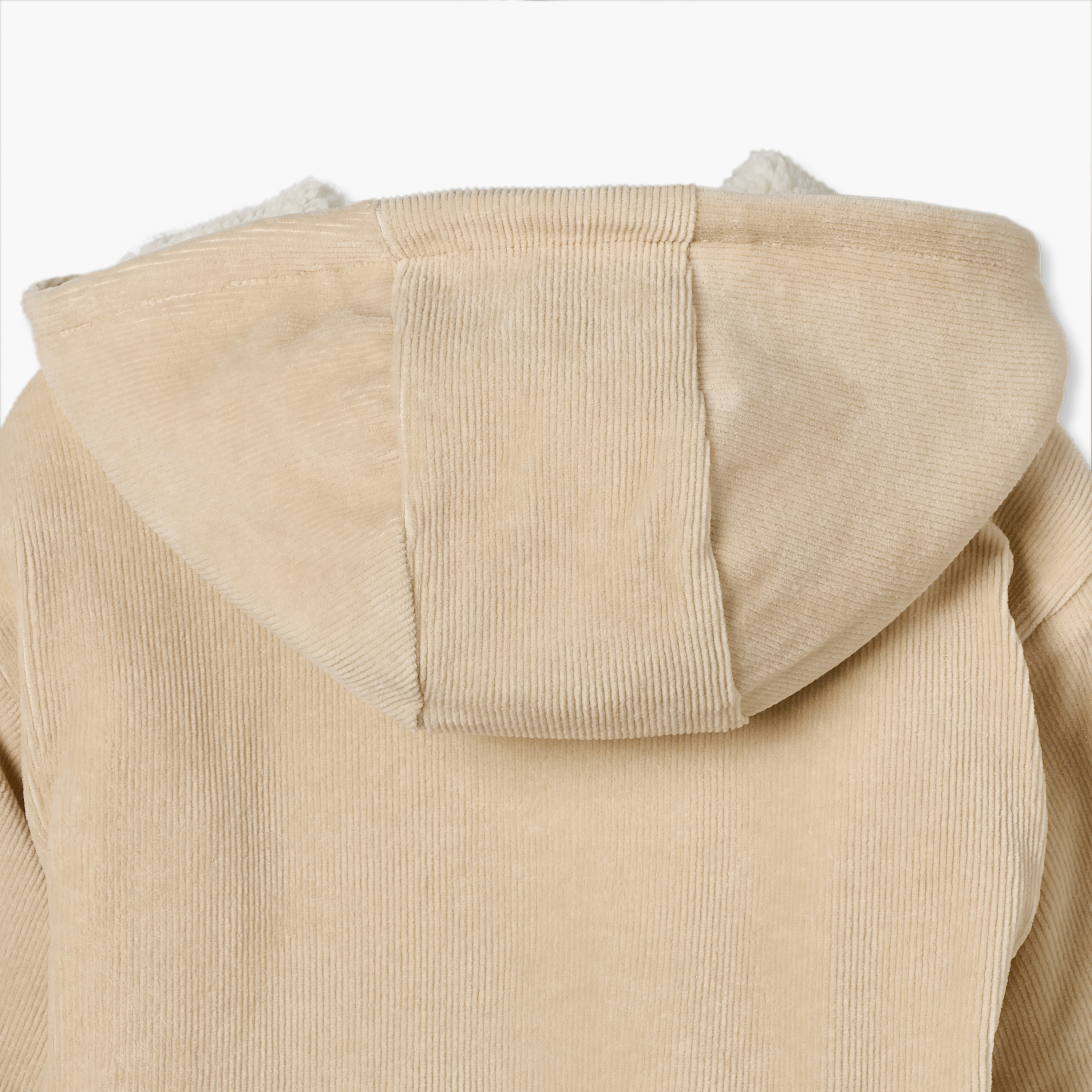 Juniors Hooded Jacket with Button Closure-baby-boys-clothing-winterwear-jacketsandblazers-image-7